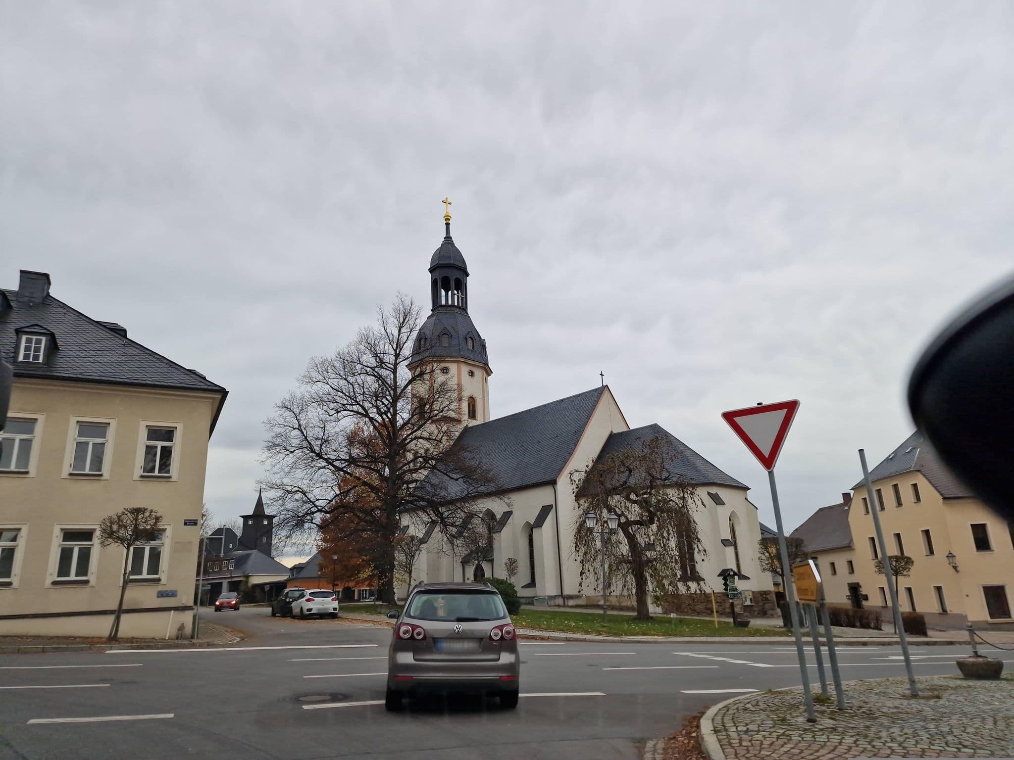 Street view near Weißes Roß, Schlettau — © canislupus (CC BY-SA · Mapillary)