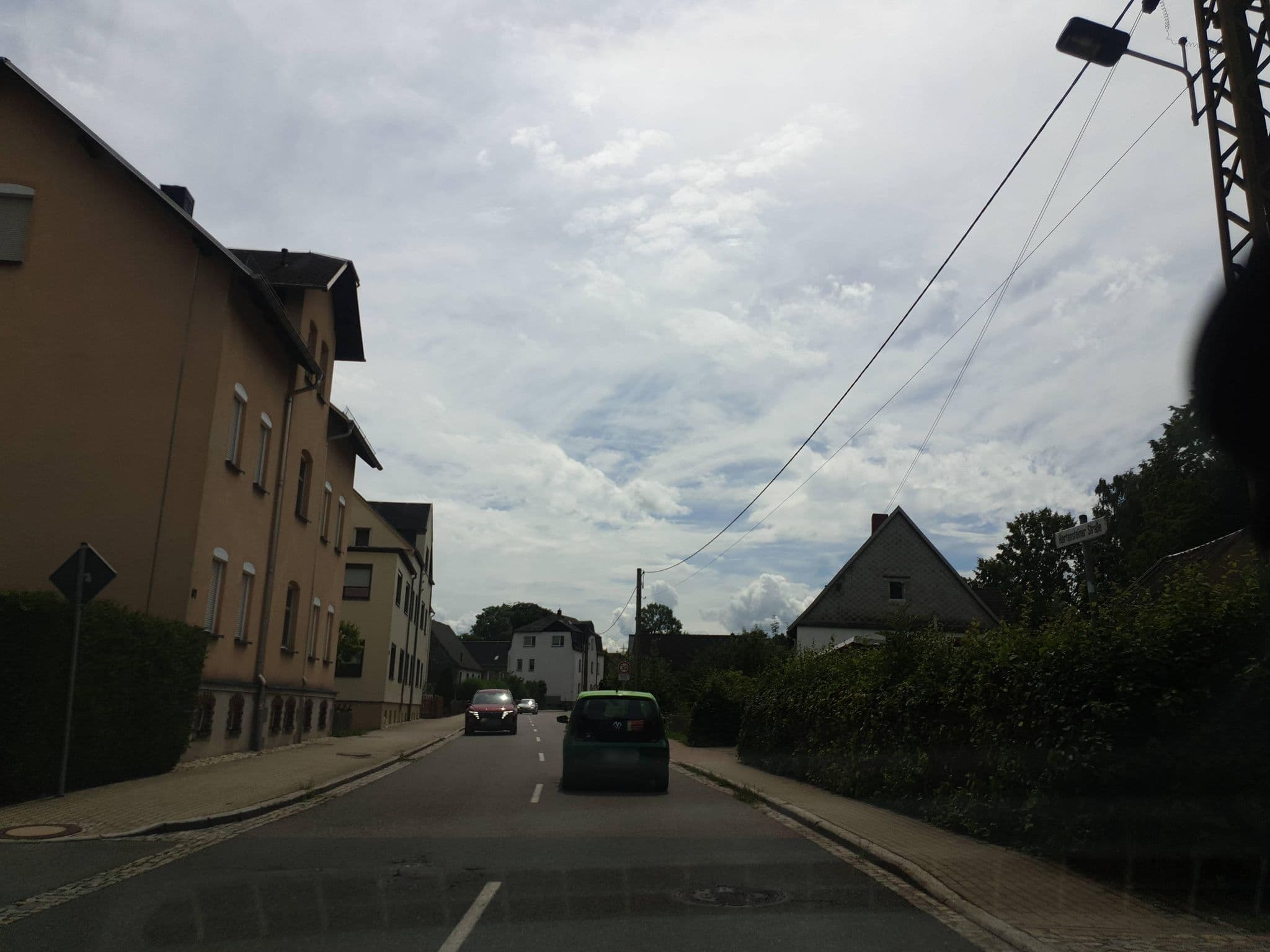 Street view near Haus FELIX, Ferienwohnungen und Monteurzimmer, Stollberg — © canislupus (CC BY-SA · Mapillary)