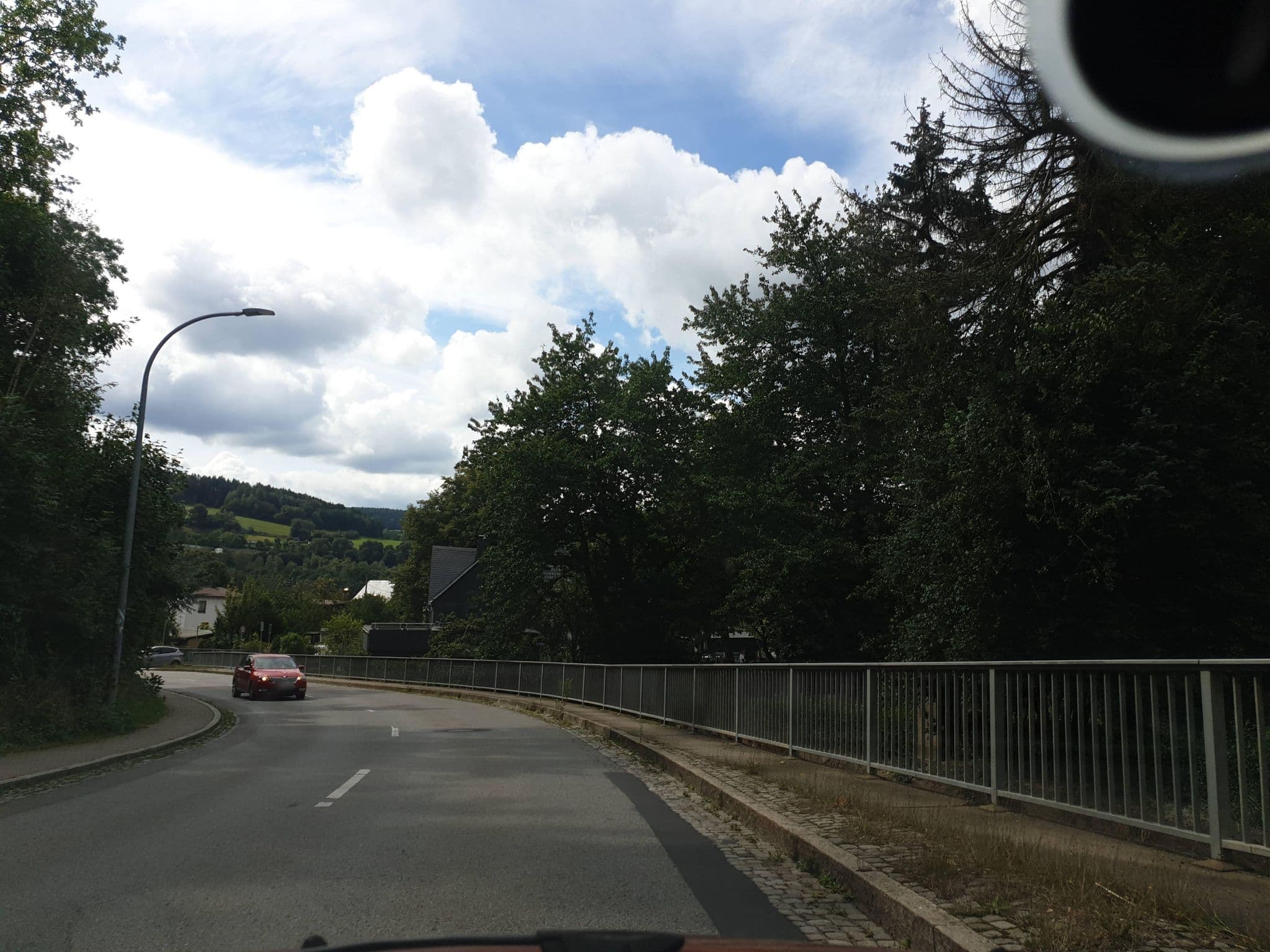 Street view near Ferienwohnung Zur Herberge, Schwarzenberg — © canislupus (CC BY-SA · Mapillary)