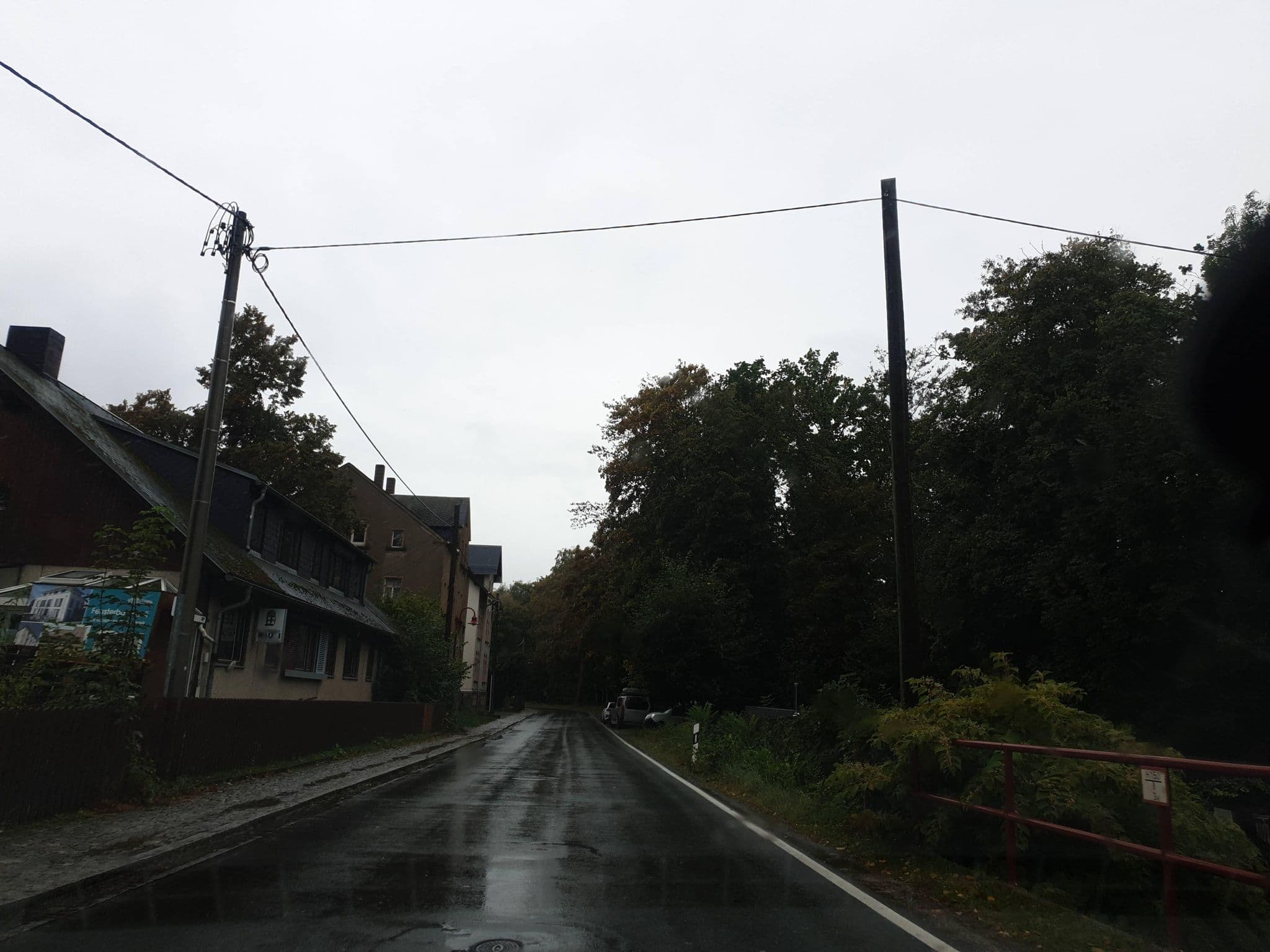 Street view near Pension Anita, Lugau — © canislupus (CC BY-SA · Mapillary)