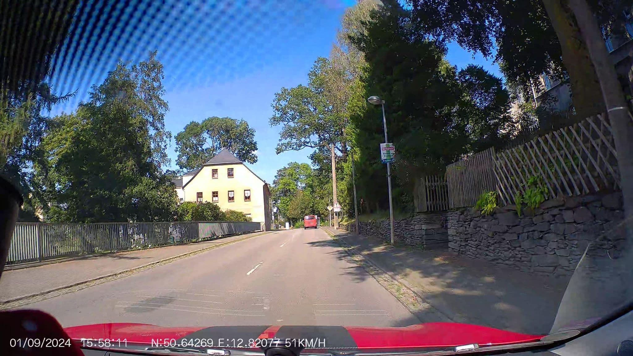 Street view near Richter Gisela, Pension Cafe Döring, Zwönitz — © AR88 (CC BY-SA · Mapillary)