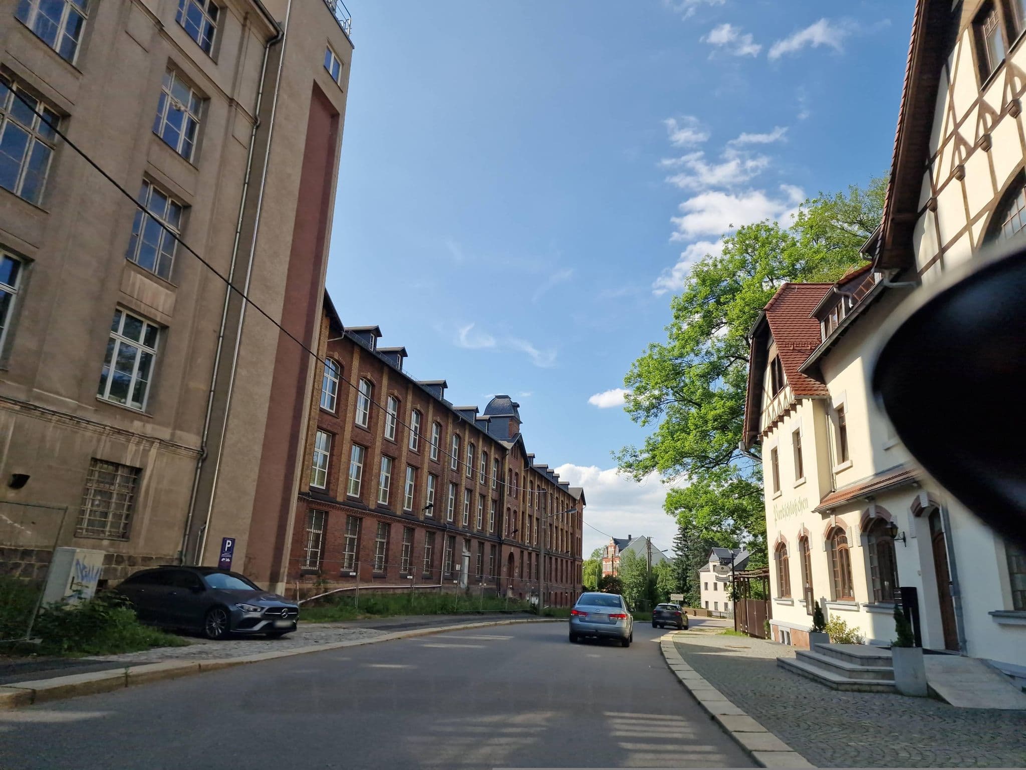 Street view near Parkschlösschen Lichtenstein, Lichtenstein — © canislupus (CC BY-SA · Mapillary)