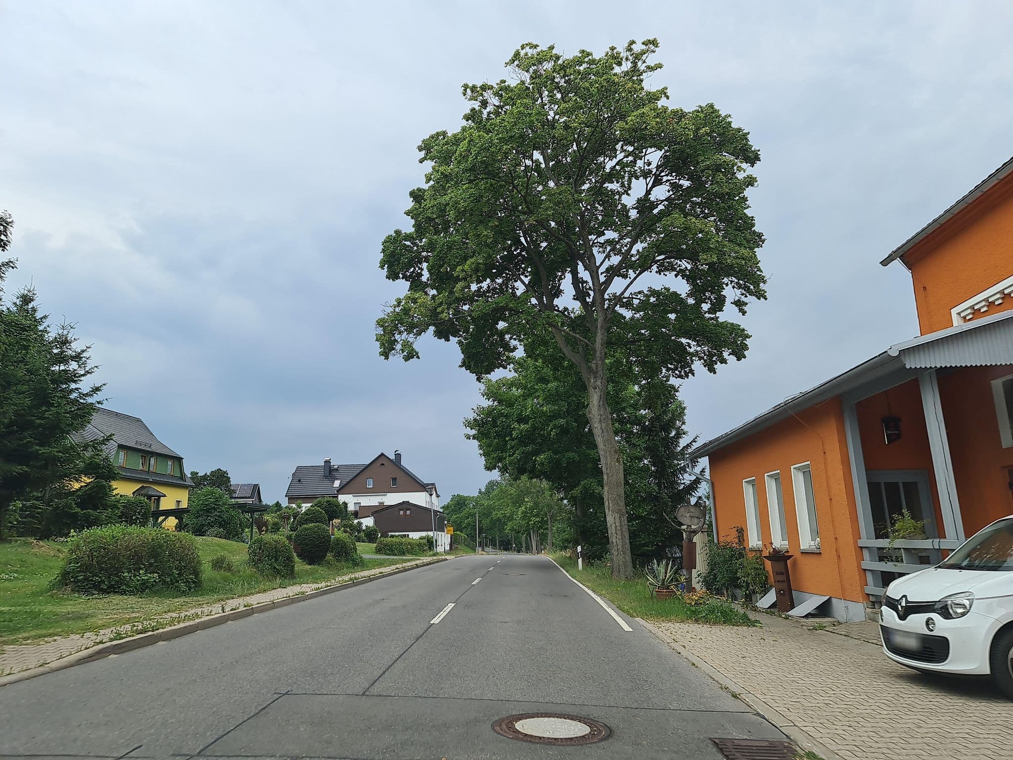 Street view near Gasthof und Pension Dittmannnsdorf Inh. Petra Martin, Sayda — © canislupus (CC BY-SA · Mapillary)