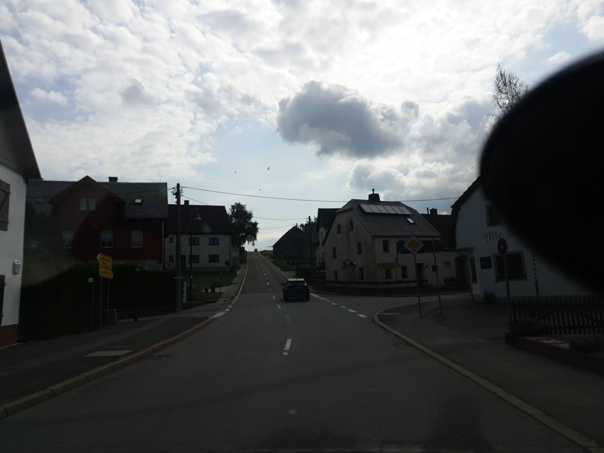 Street view near Ferienwohnung Schalling, Zöblitz — © canislupus (CC BY-SA · Mapillary)