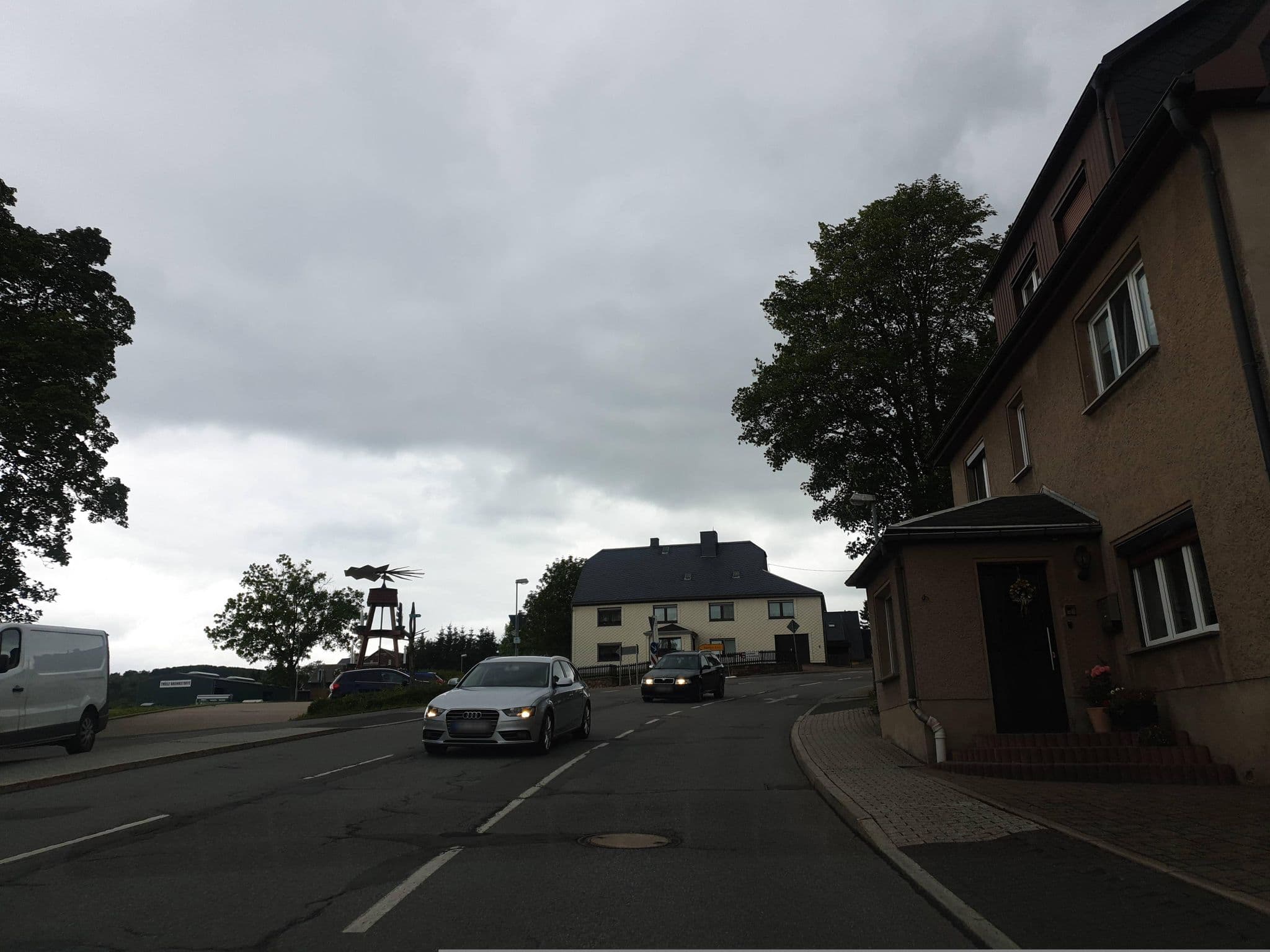 Street view near Haus Niemann Ferienwohnungen, Seiffen — © canislupus (CC BY-SA · Mapillary)