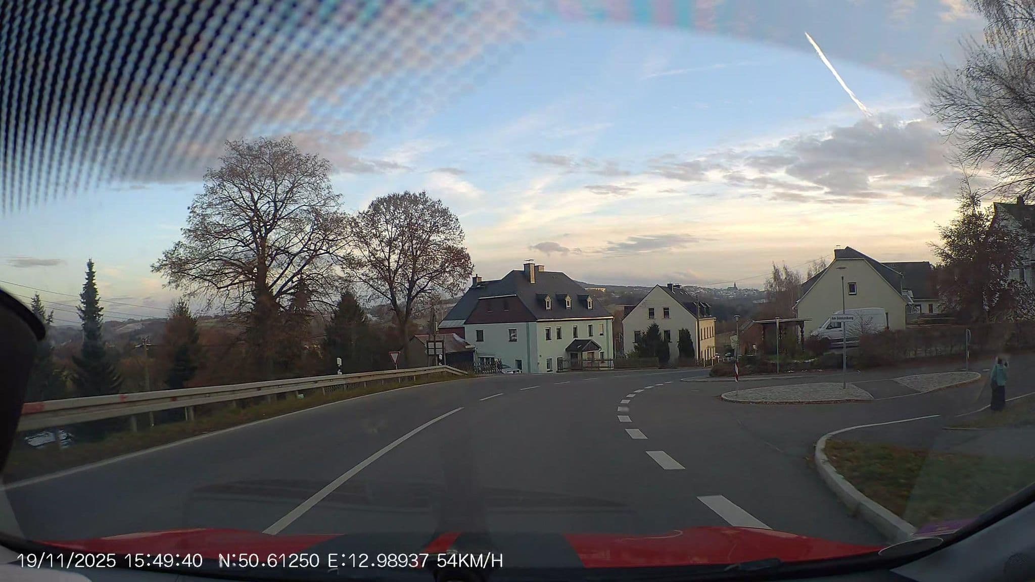 Street view near Sonnenhof, Wiesa — © AR88 (CC BY-SA · Mapillary)