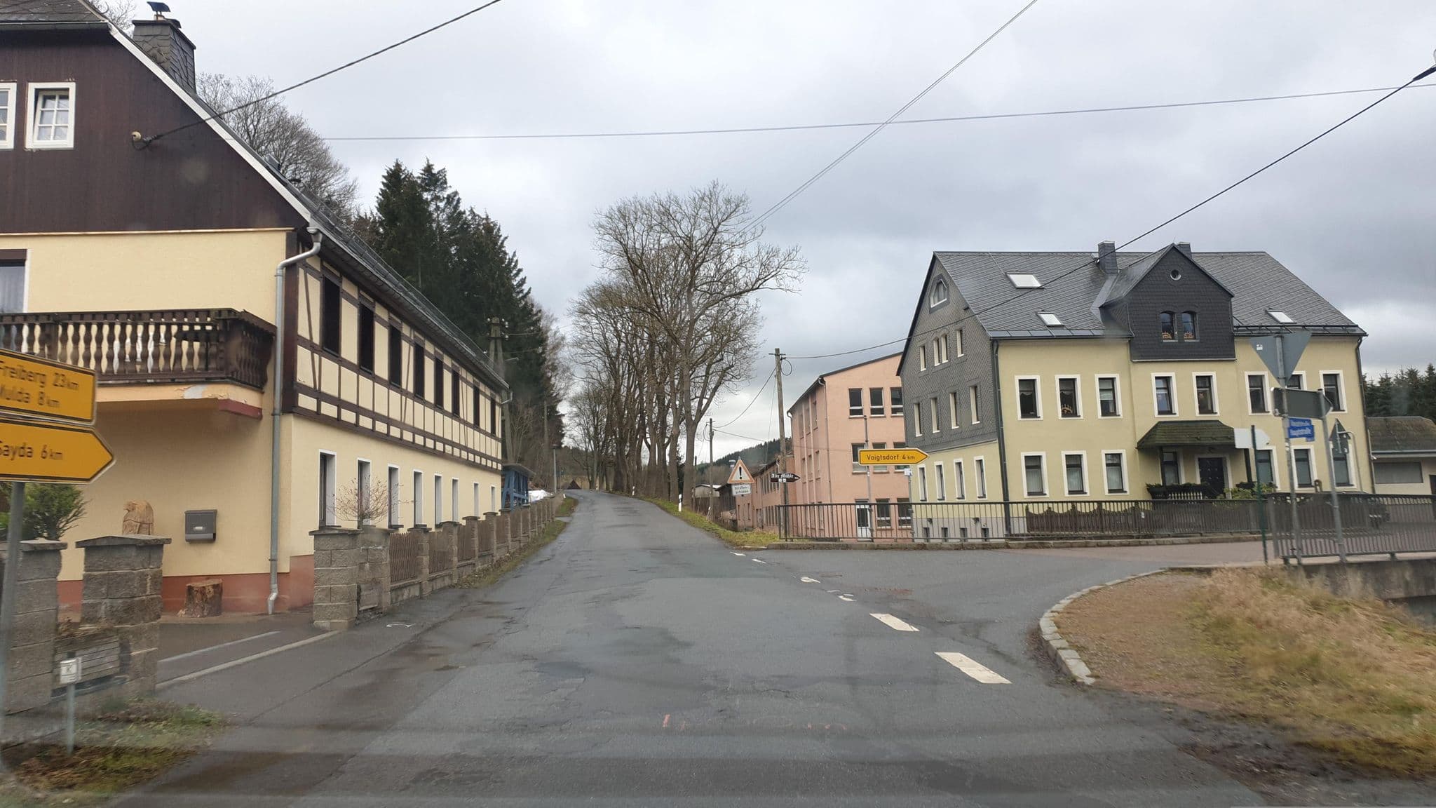 Street view near Marita Haas, Sayda — © canislupus (CC BY-SA · Mapillary)
