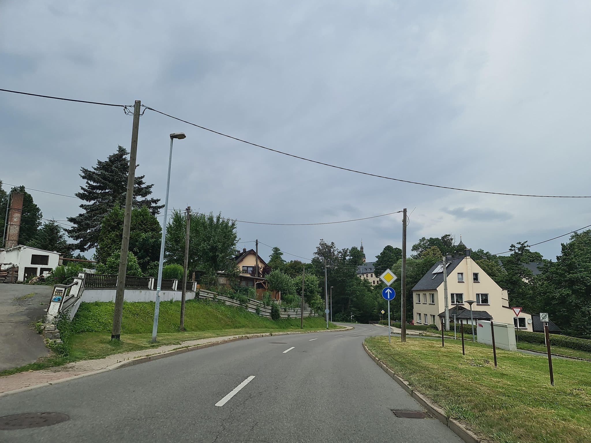Street view near Hotel Bielatal, Olbernhau — © canislupus (CC BY-SA · Mapillary)