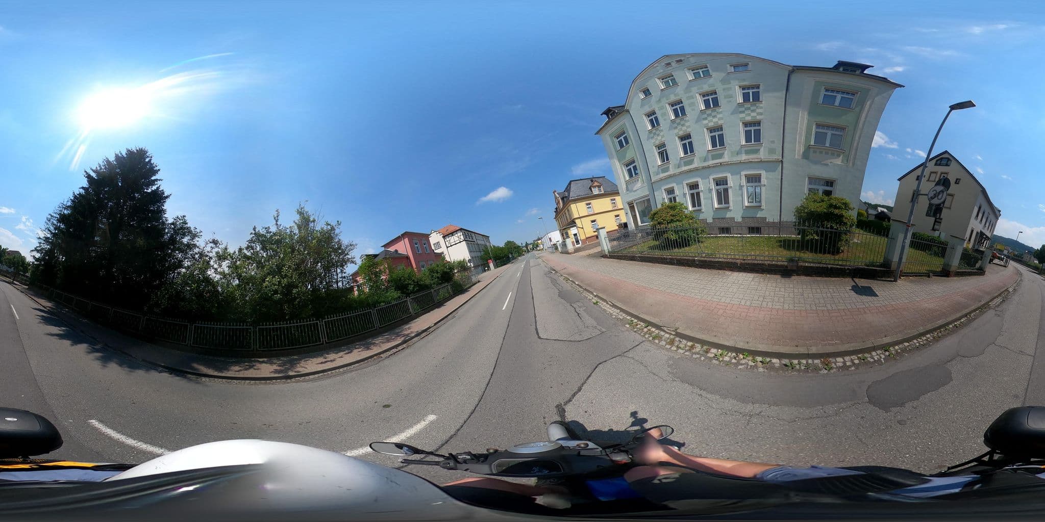 Street view near Streubel Günter Pension, Flöha — © floe (CC BY-SA · Mapillary)