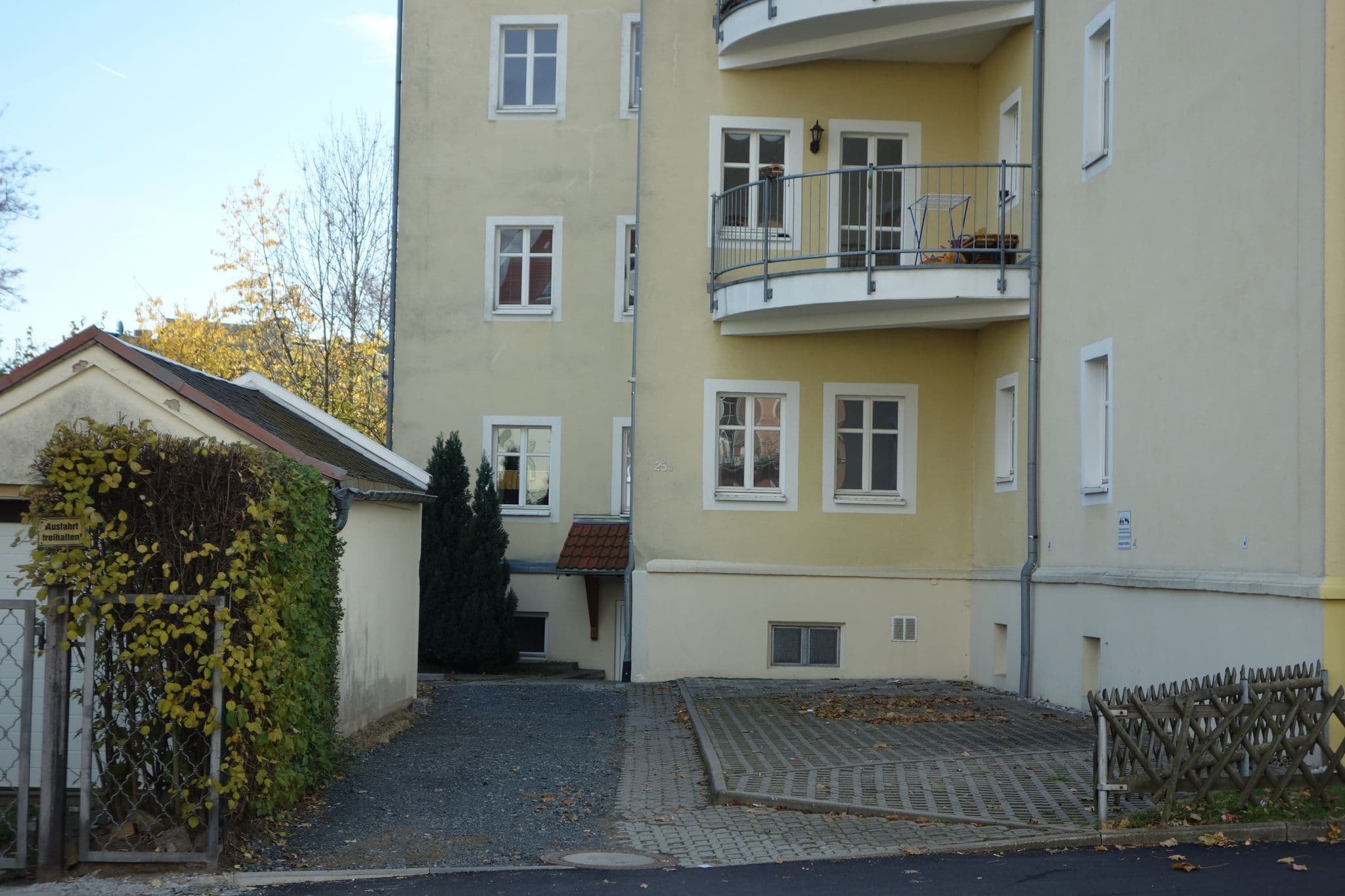 Street view near meine Ferienvermietung-Freiberg, Freiberg — © malenki (CC BY-SA · Mapillary)