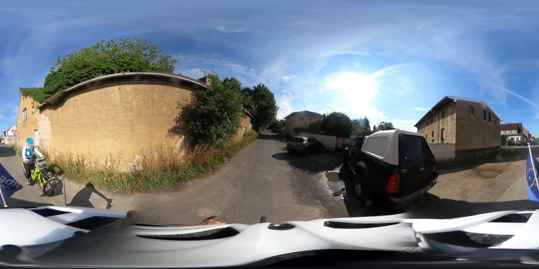 Street view near Pension Elsternest, Bad Liebenwerda — © Oderradler (CC BY-SA · Mapillary)