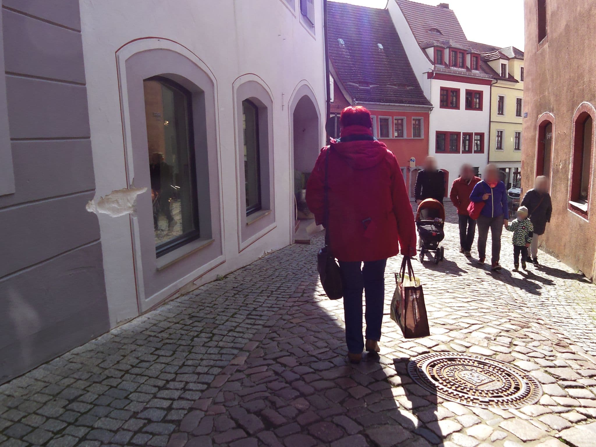 Street view near Pension Fuchshöhl - Märchenzimmer, Meissen — © zoegglmeyr (CC BY-SA · Mapillary)