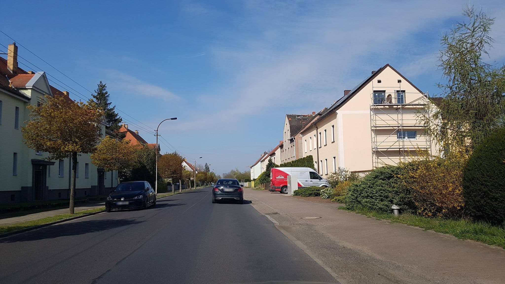 Street view near Pension Graf, Falkenberg — © dsmm (CC BY-SA · Mapillary)