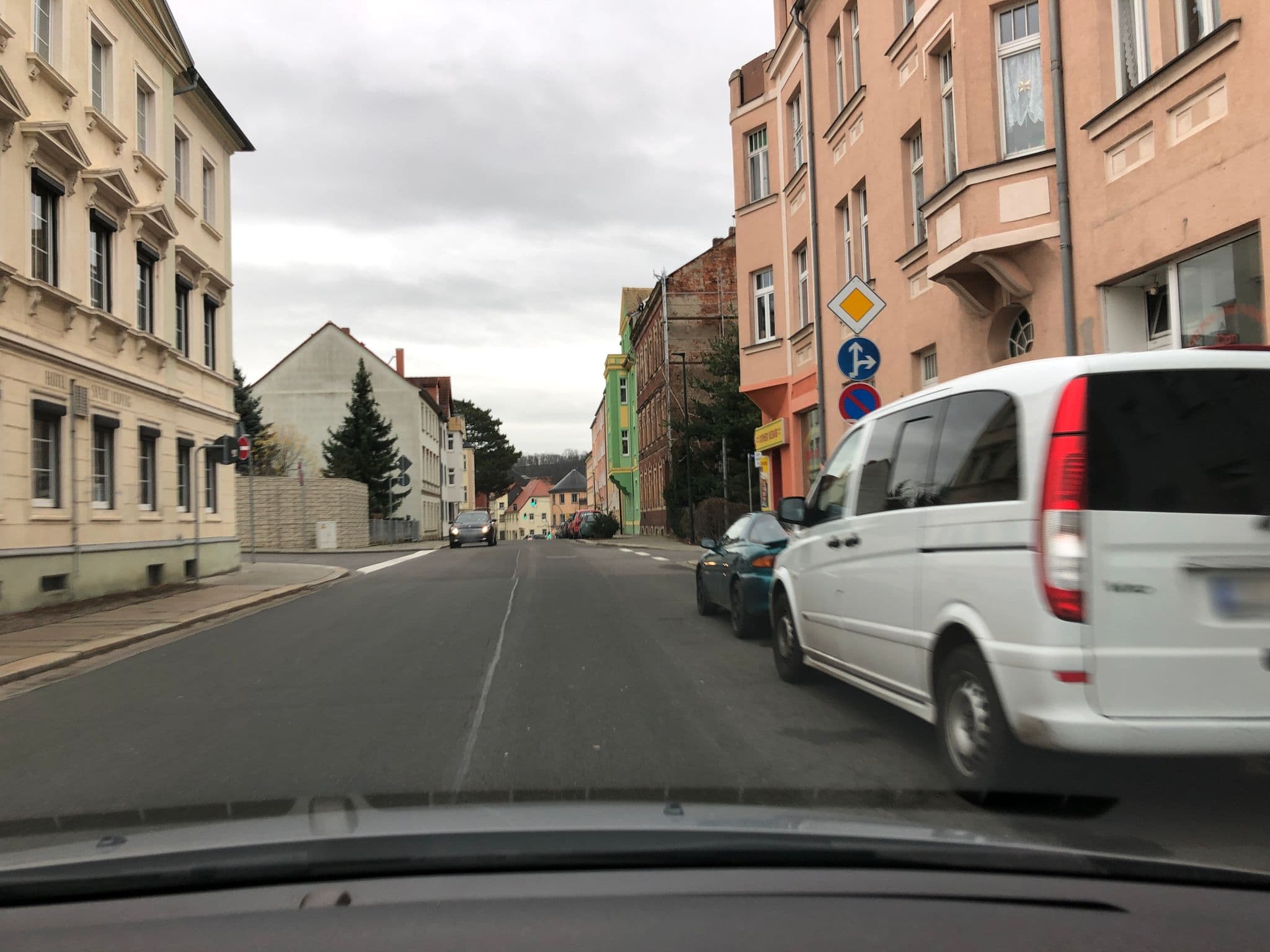 Street view near Hotel Stadt Leipzig, Roßwein — © bejotel (CC BY-SA · Mapillary)