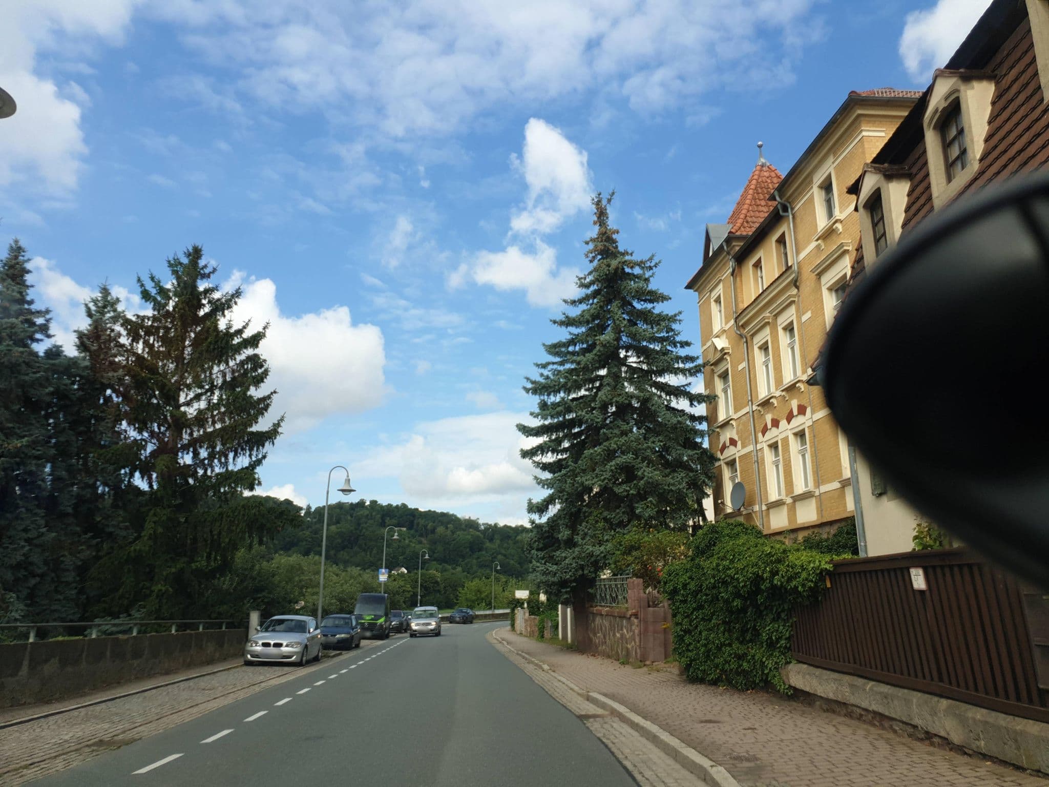 Street view near Gästehaus Schönitz, Meissen — © canislupus (CC BY-SA · Mapillary)