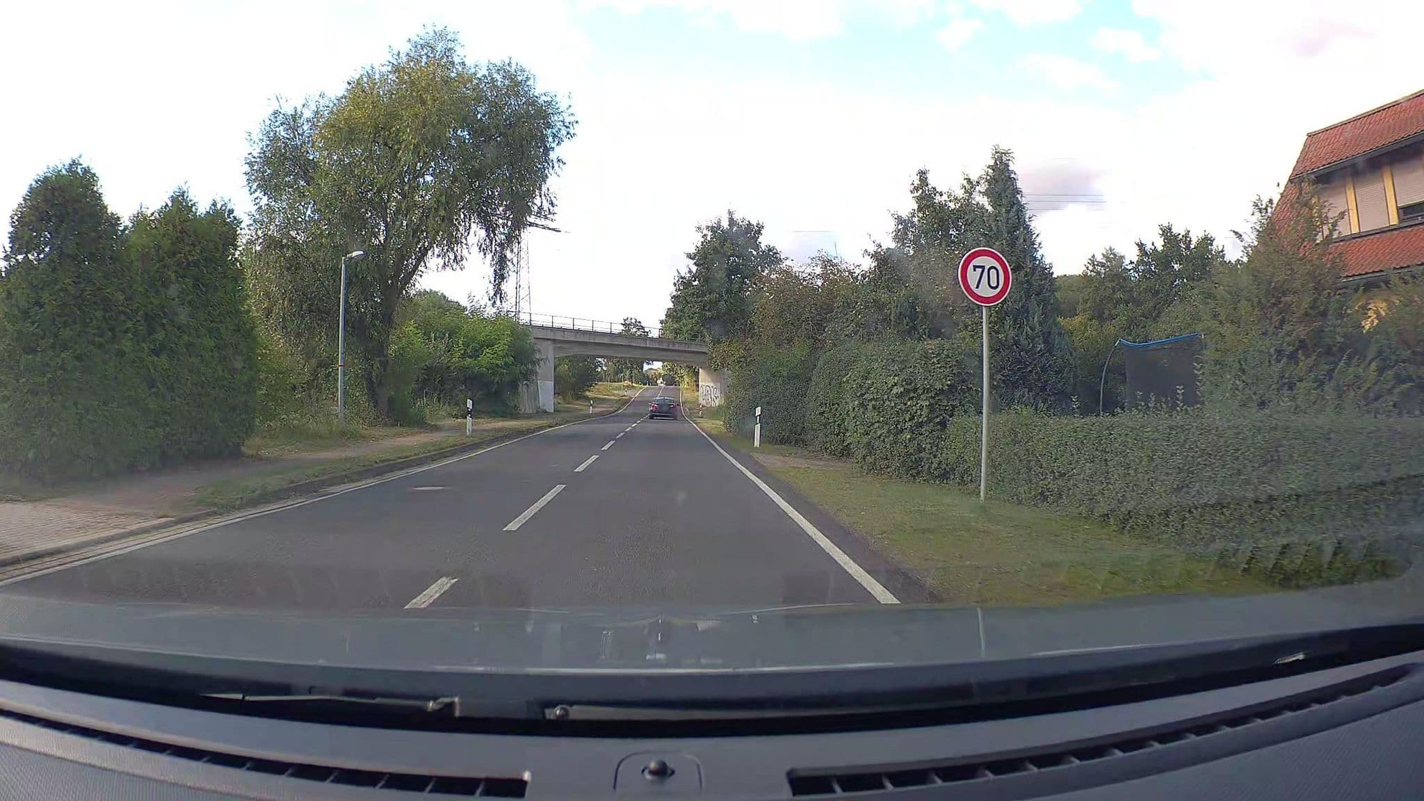 Street view near Bistro An der Brücke Pension, Bad Lausick — © poxonline (CC BY-SA · Mapillary)