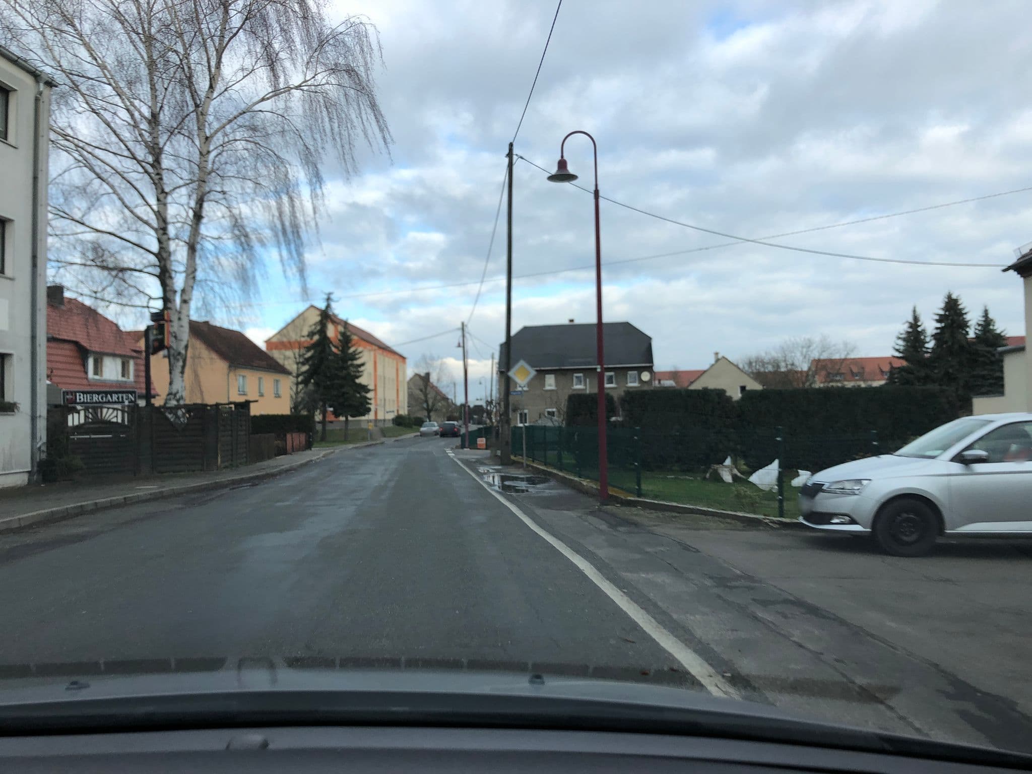 Street view near Obstlandgasthof Zur alten Saltzstrasse Gasthof, Ostrau — © bejotel (CC BY-SA · Mapillary)