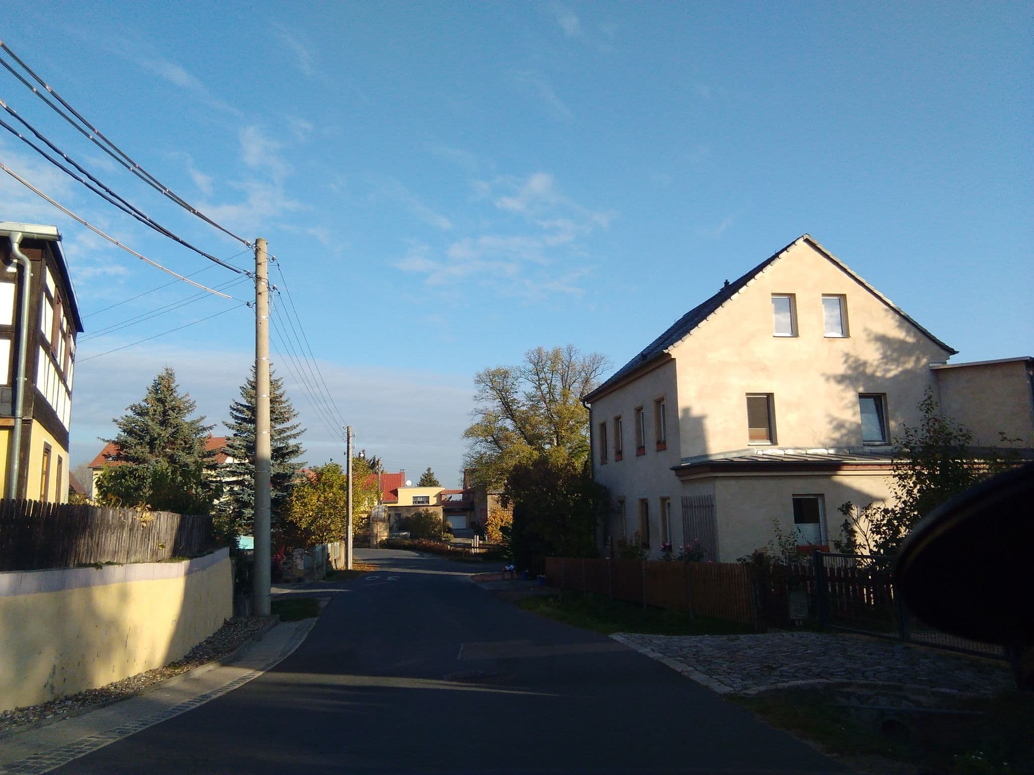 Street view near FeWo Strohbach, Meissen — © hotzi57 (CC BY-SA · Mapillary)
