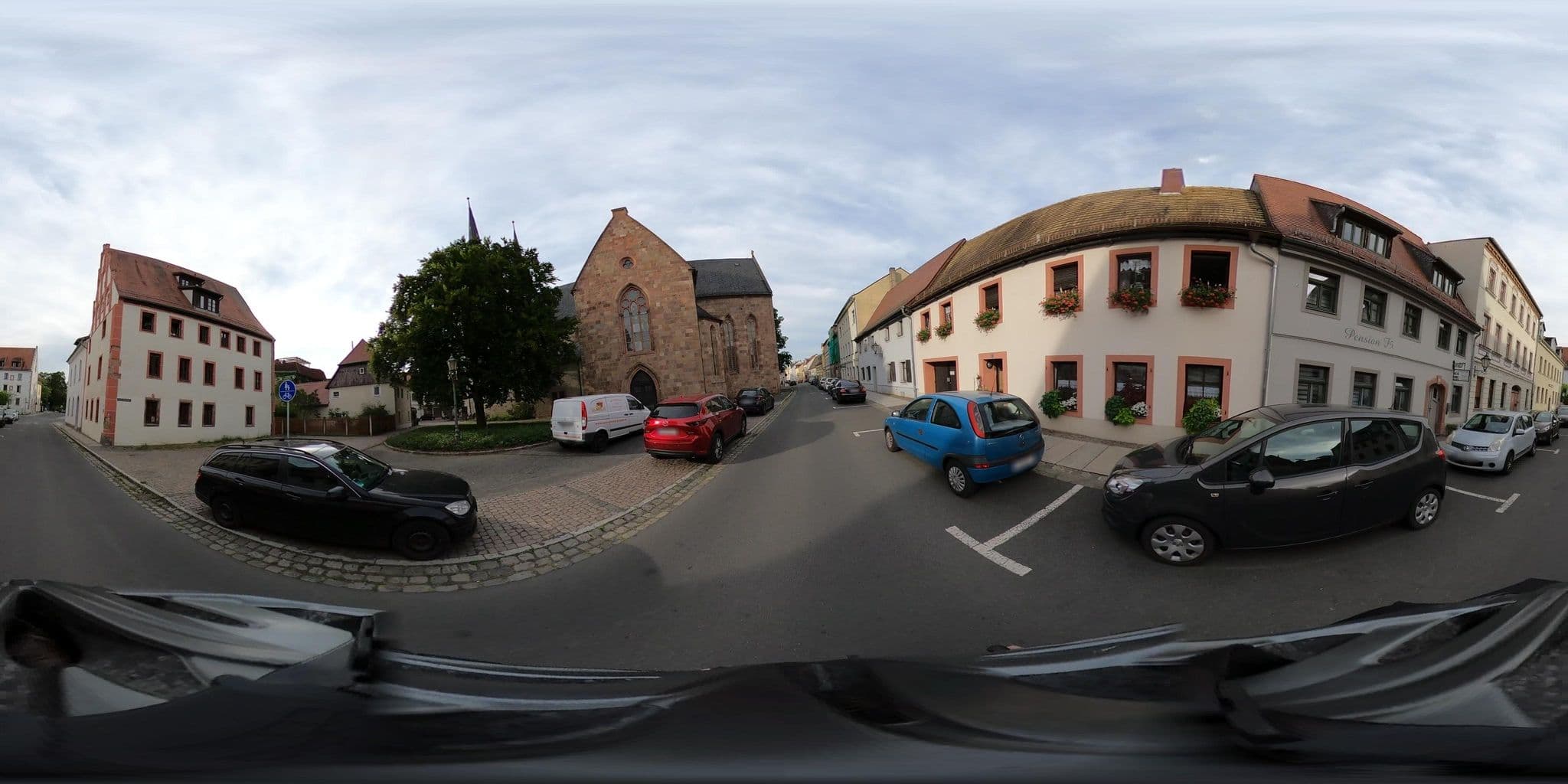 Street view near Pension F5, Grimma — © kopra (CC BY-SA · Mapillary)