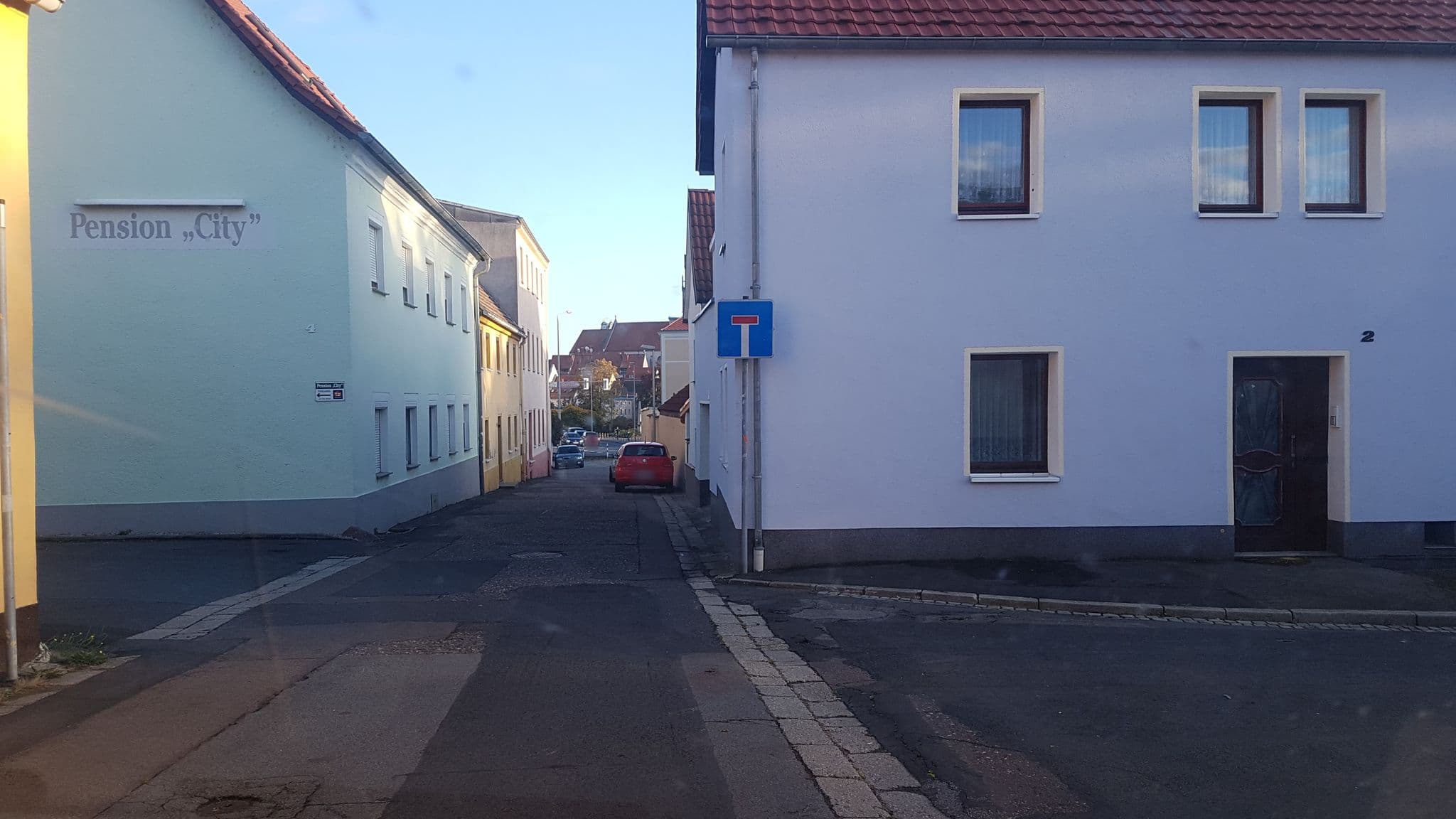 Street view near City Pension, Oschatz — © dsmm (CC BY-SA · Mapillary)