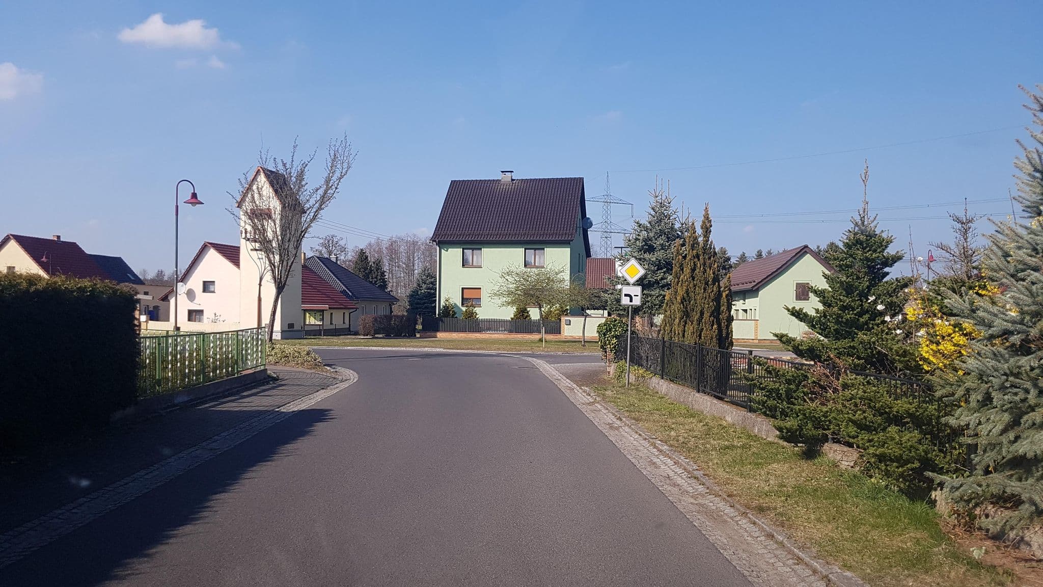 Street view near Landhaus Bolde & Café Anna, Bad Liebenwerda — © dsmm (CC BY-SA · Mapillary)