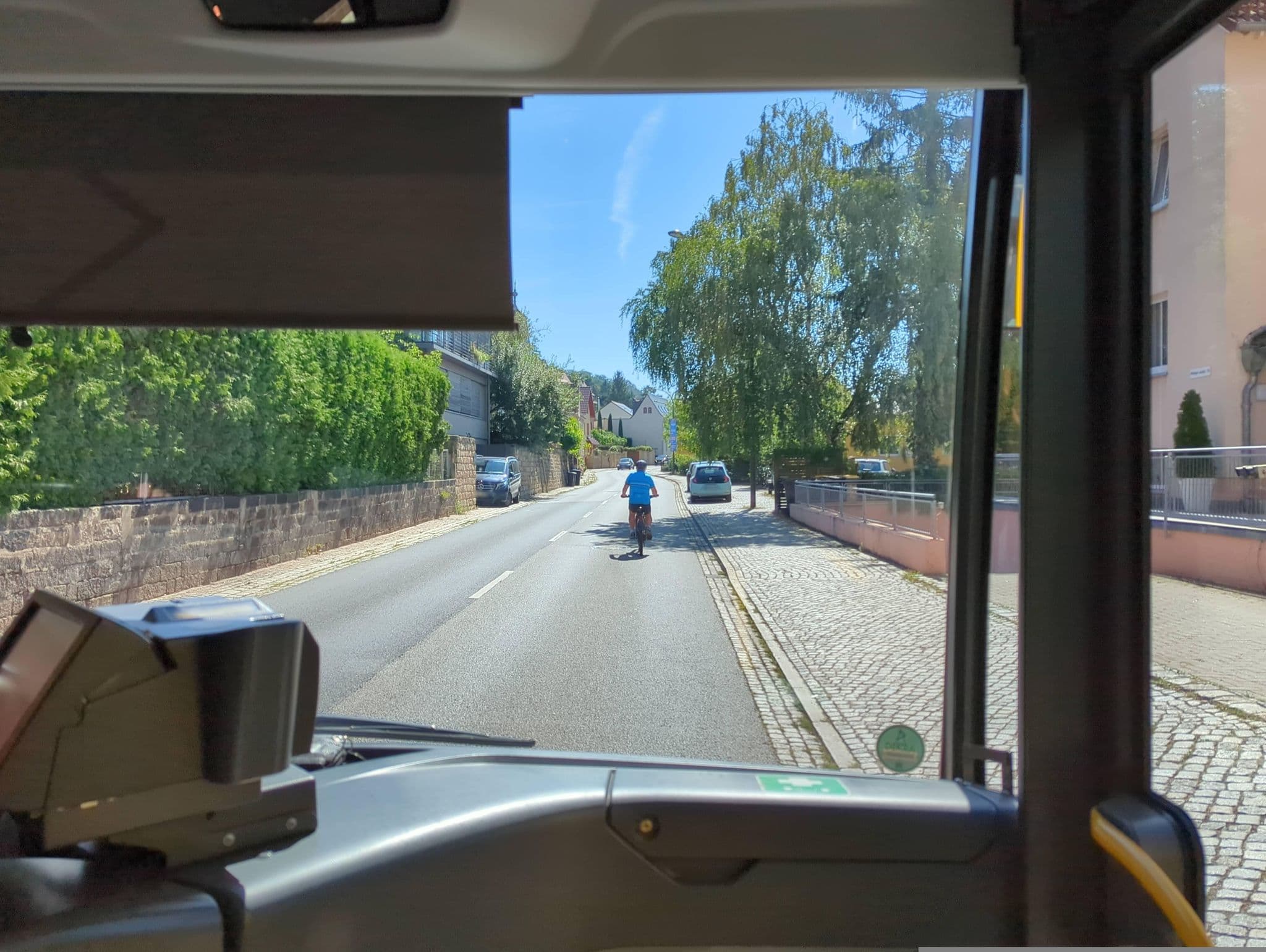 Street view near Pension Im Grünen an der Elbe, Leuben — © ntl97 (CC BY-SA · Mapillary)