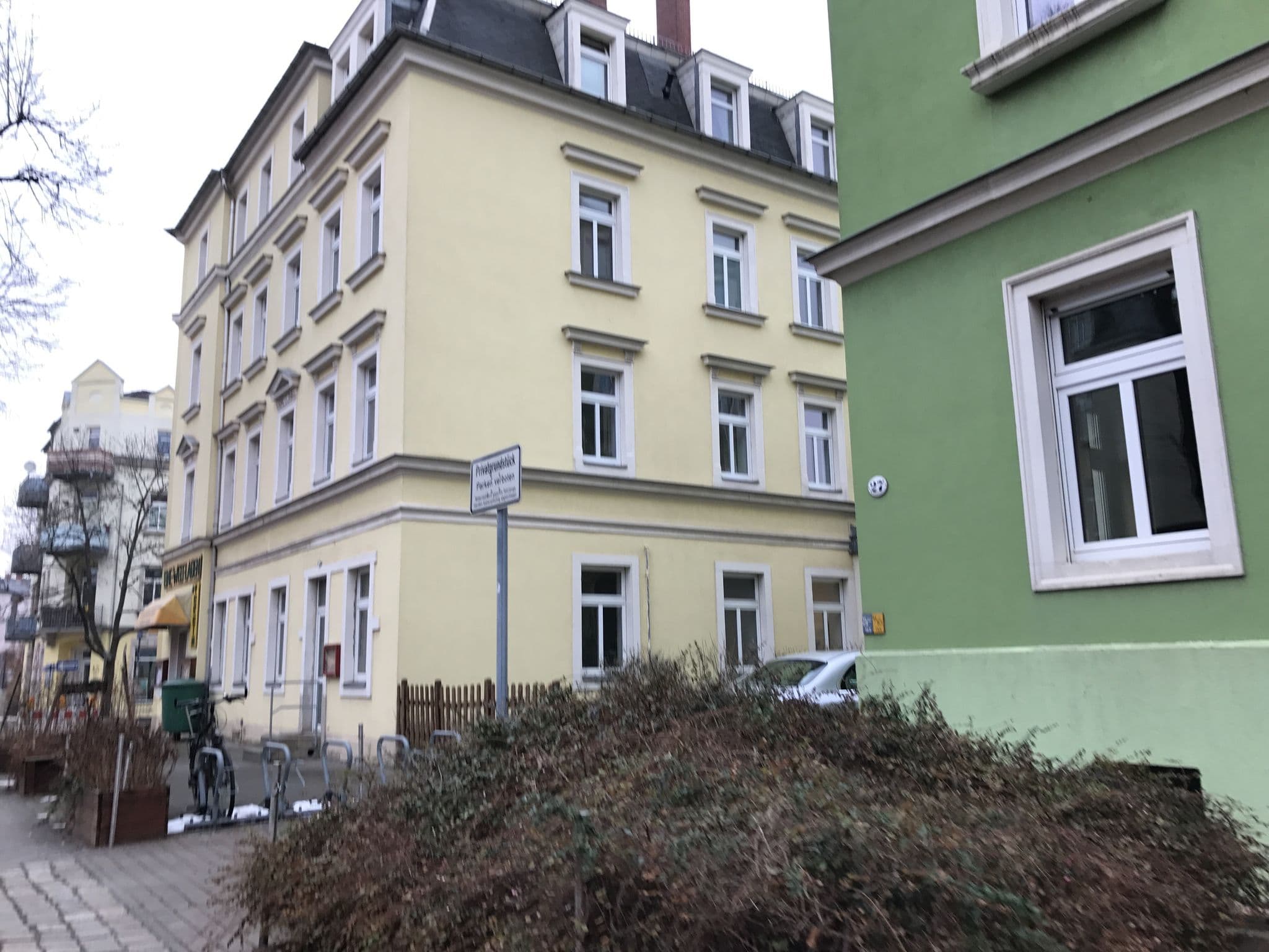 Street view near Weltcafé, Löbtau — © ubahnverleih (CC BY-SA · Mapillary)