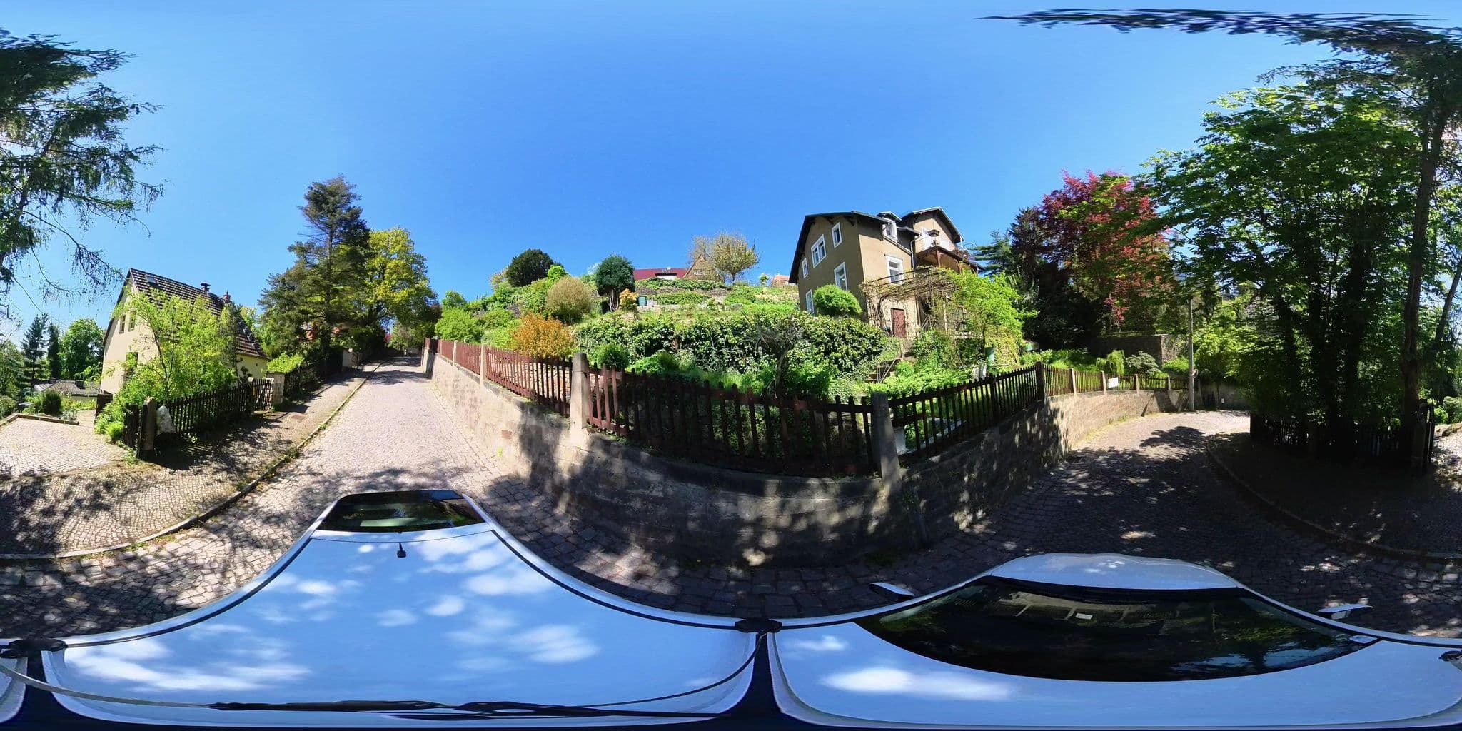 Street view near Elbpension, Loschwitz — © osmplus_org (CC BY-SA · Mapillary)