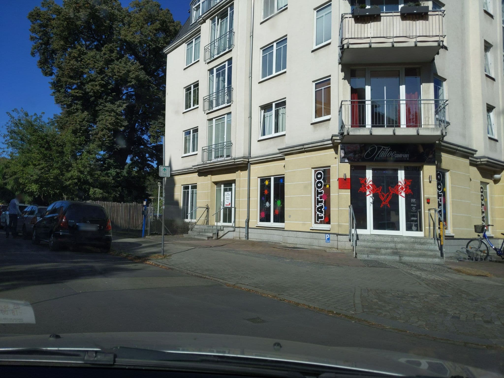 Street view near Apartpension Altstadtperle, Löbtau — © hp0815 (CC BY-SA · Mapillary)