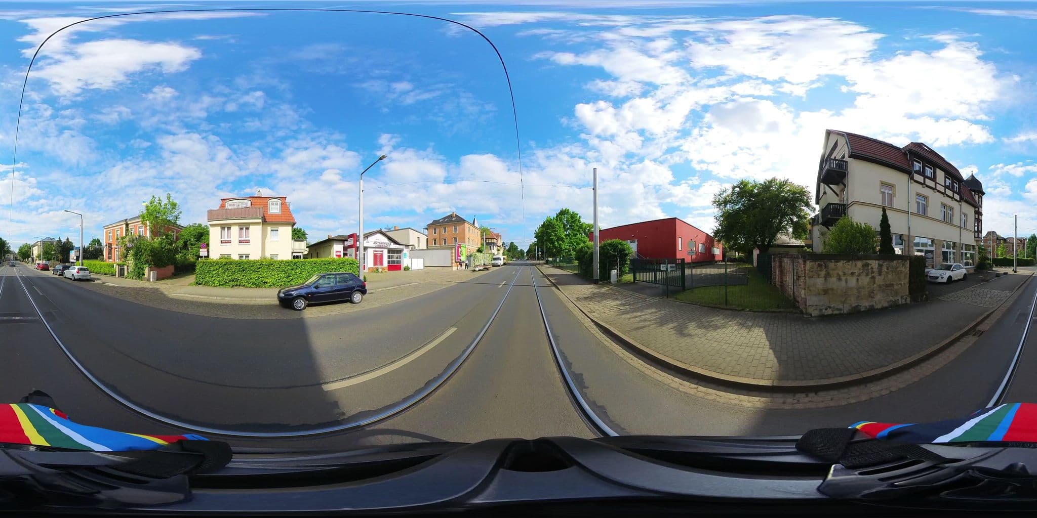 Street view near Dornfeld Ferienwohnung, Leuben — © lx_brz (CC BY-SA · Mapillary)