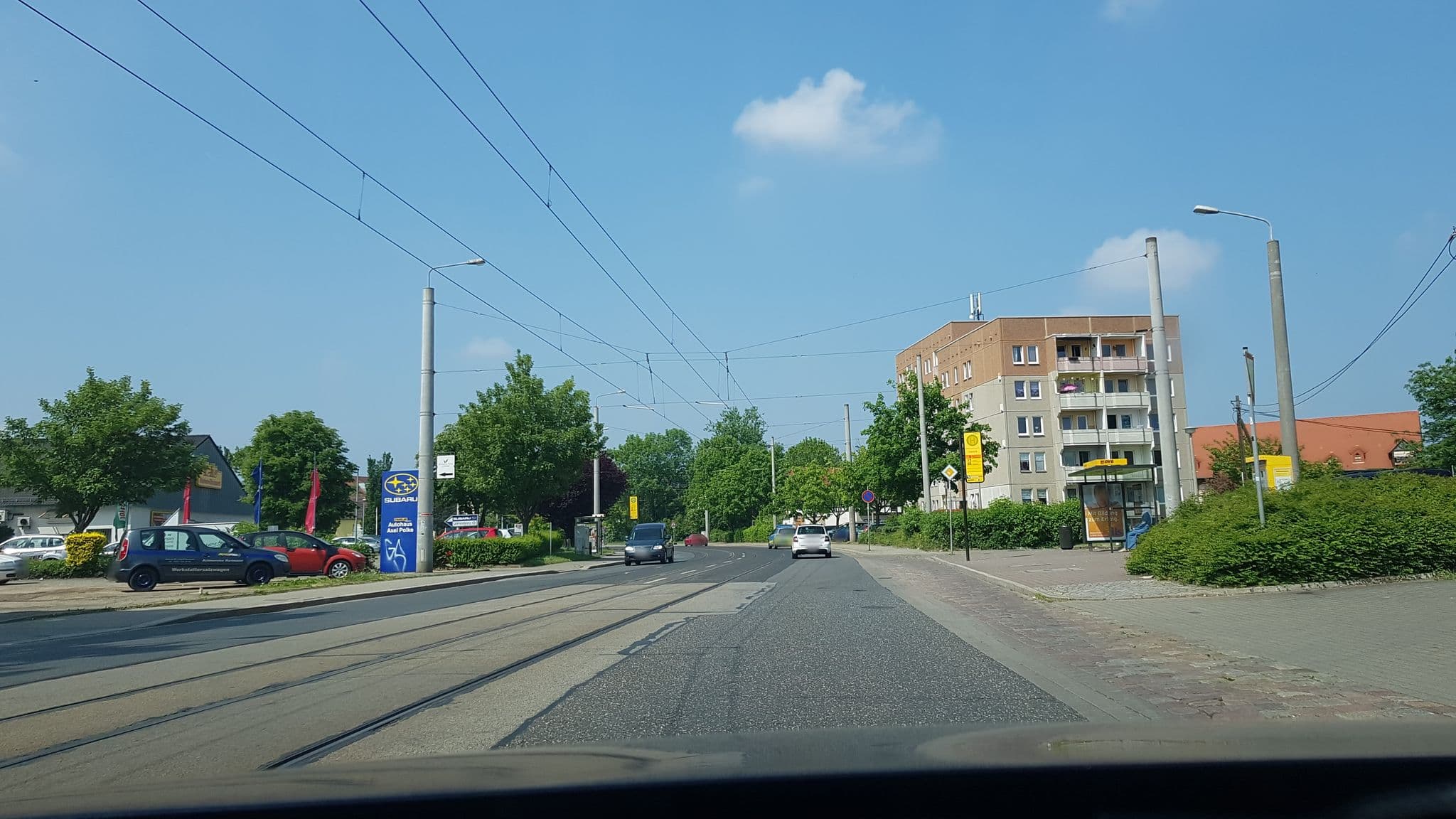 Street view near Hamax, Leuben — © rororo (CC BY-SA · Mapillary)