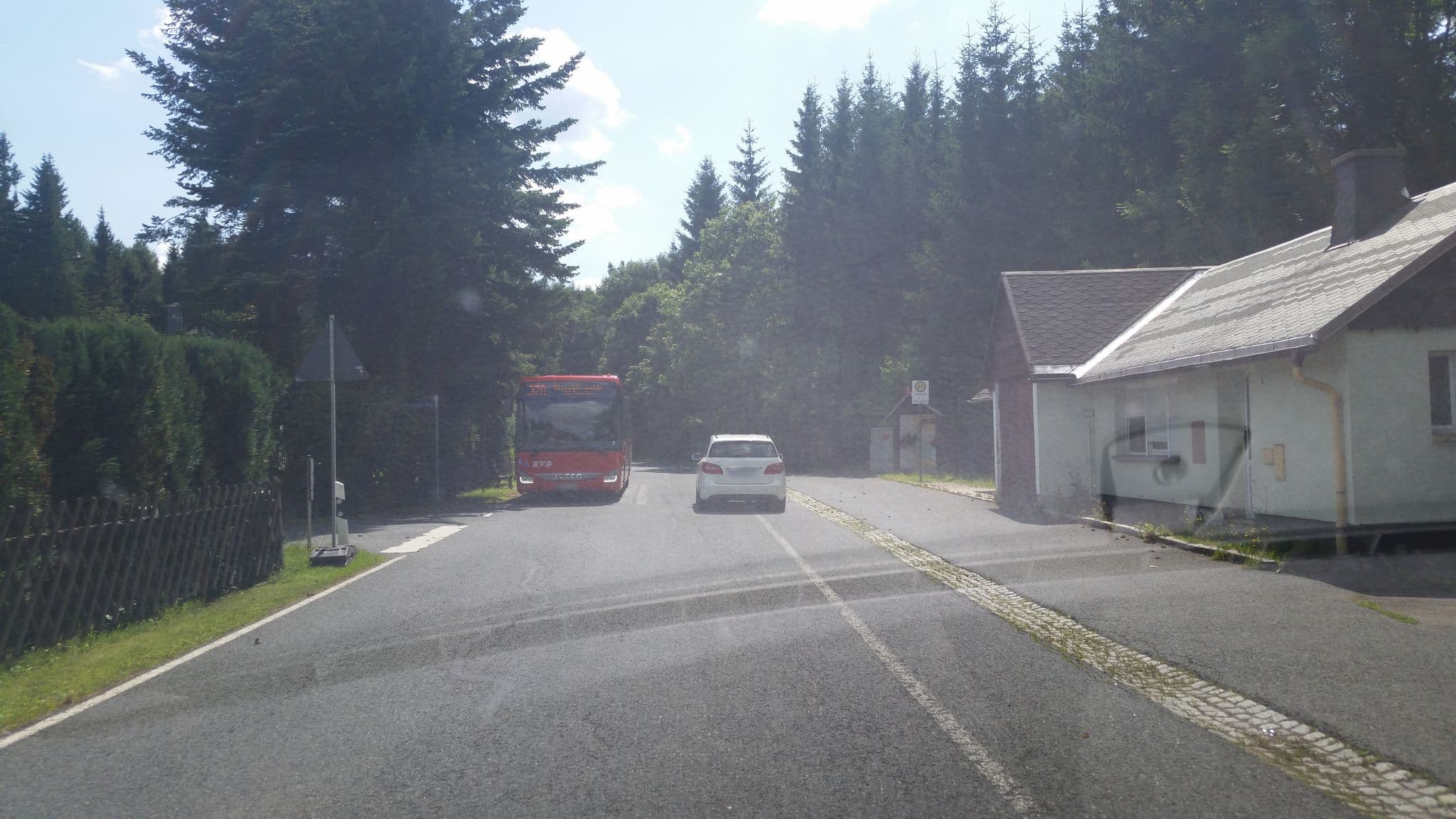 Street view near Pension Stephan, Altenberg — © sp8962de (CC BY-SA · Mapillary)