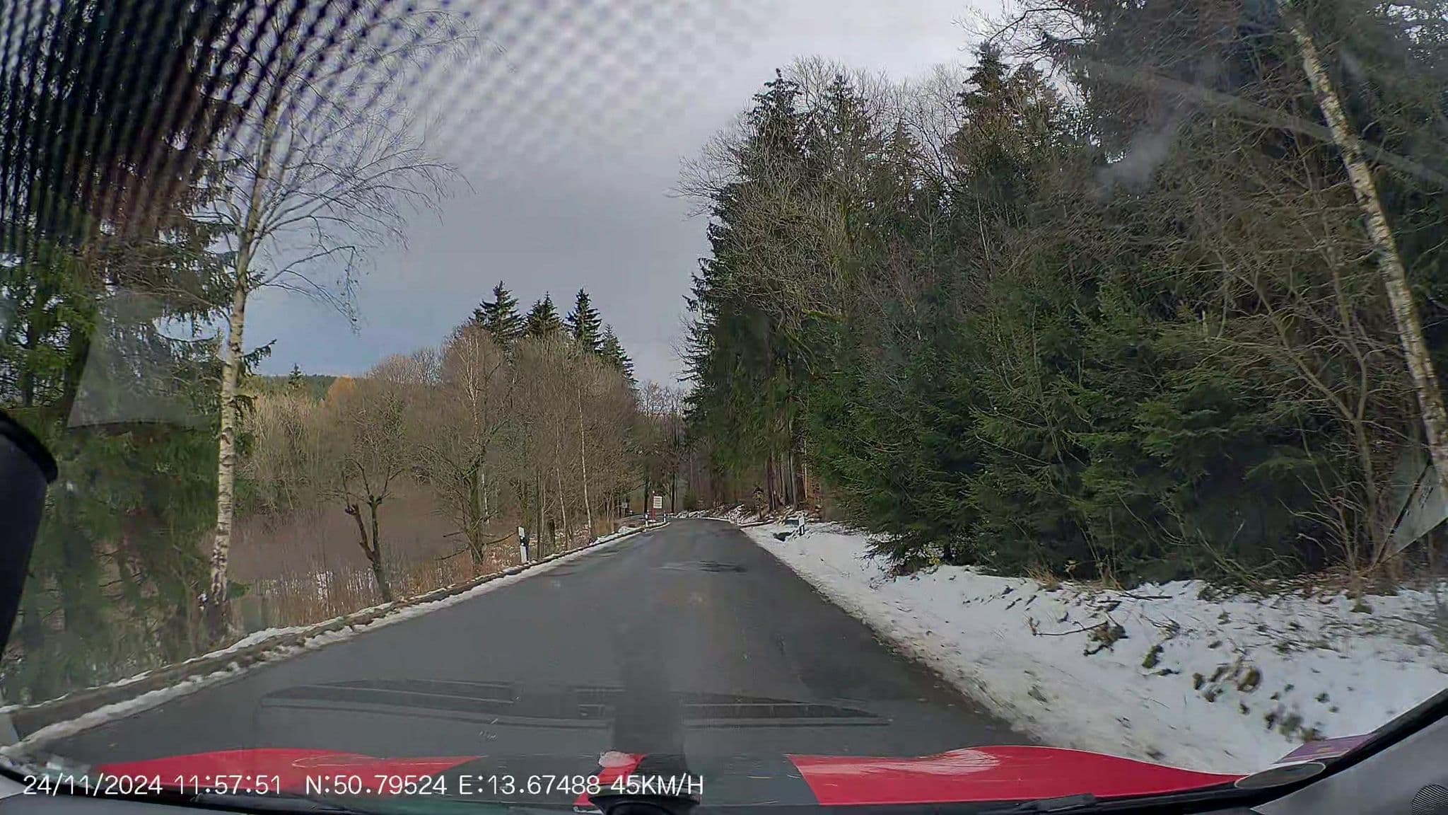 Street view near Ferienhotel Sachsenhof (FDGB Bärenfels Max Niklas), Schmiedeberg — © AR88 (CC BY-SA · Mapillary)