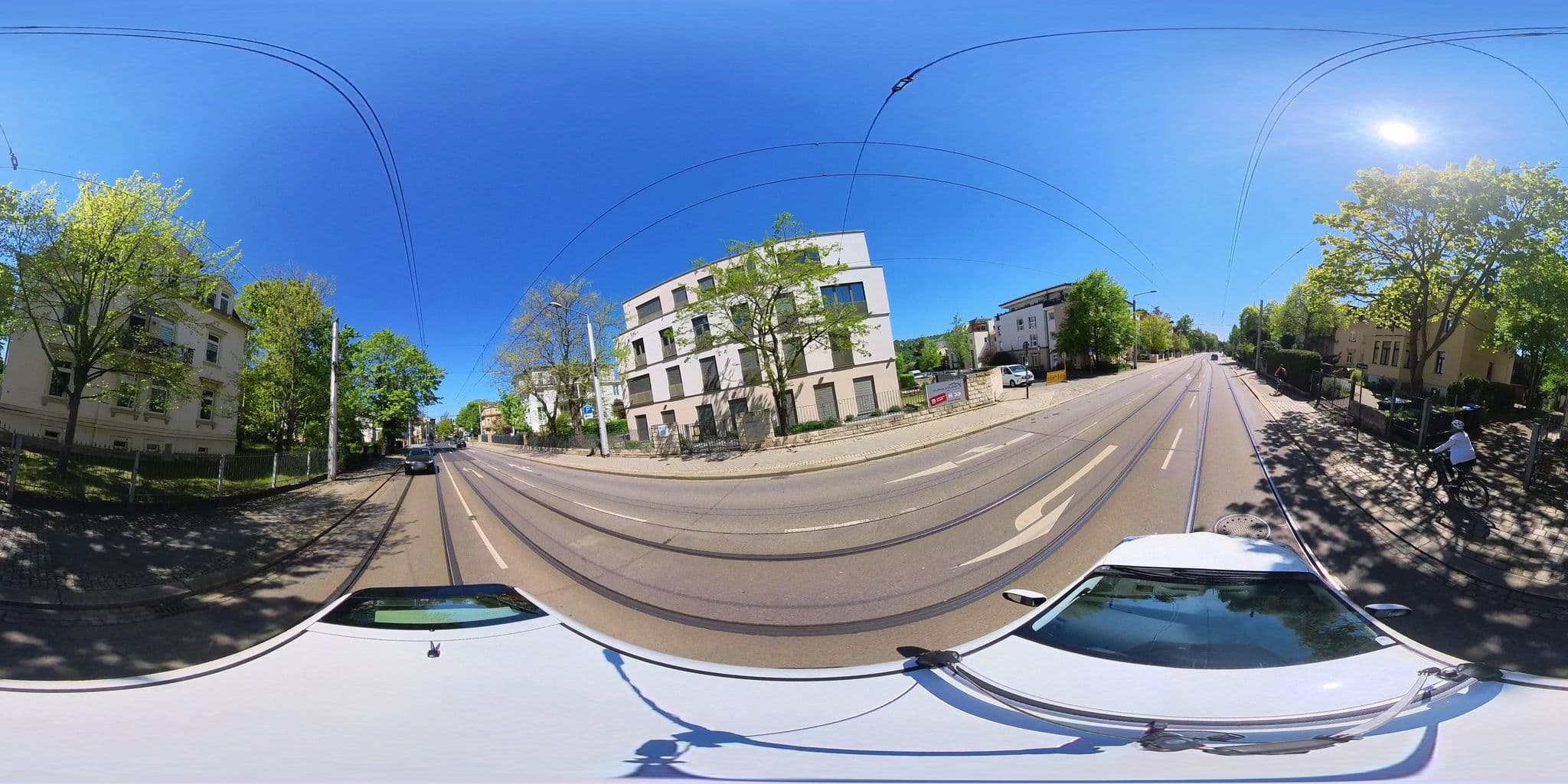 Street view near Gaestezimmer Weiland, Loschwitz — © osmplus_org (CC BY-SA · Mapillary)