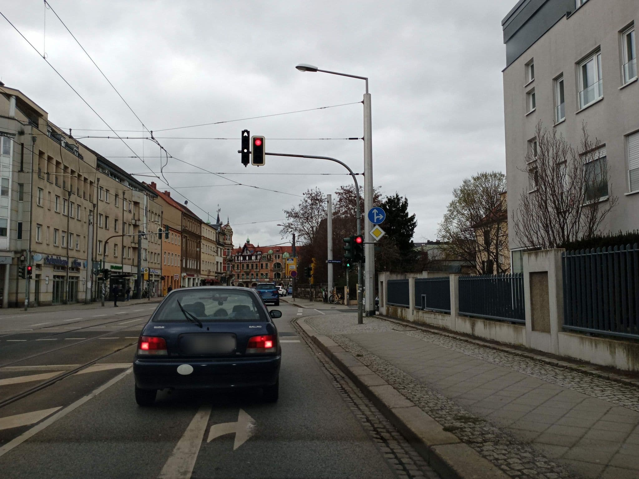 Street view near Appartements Am Schillergarten, Loschwitz — © atze02 (CC BY-SA · Mapillary)