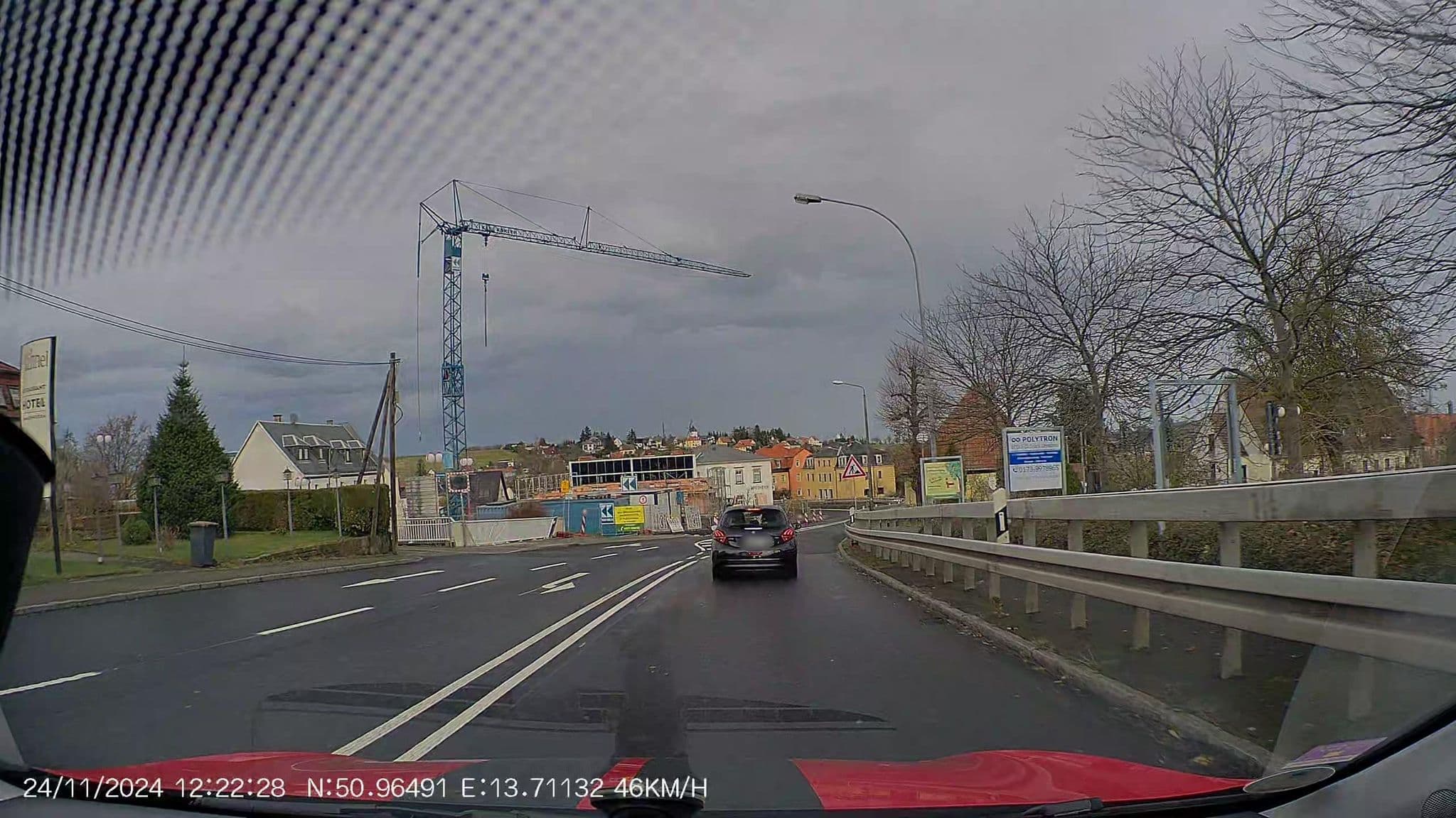 Street view near Hotel & Restaurant Hähnel, Bannewitz — © AR88 (CC BY-SA · Mapillary)