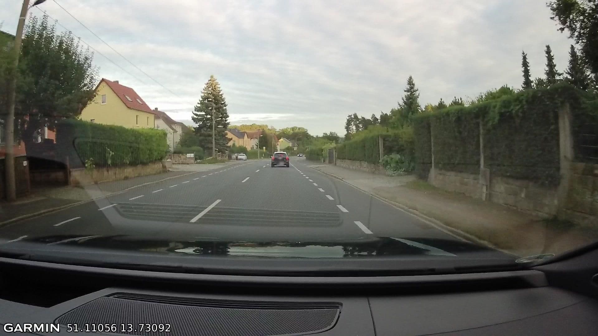 Street view near Gästehaus Bartz, Hellerau — © Schaltkreis (CC BY-SA · Mapillary)