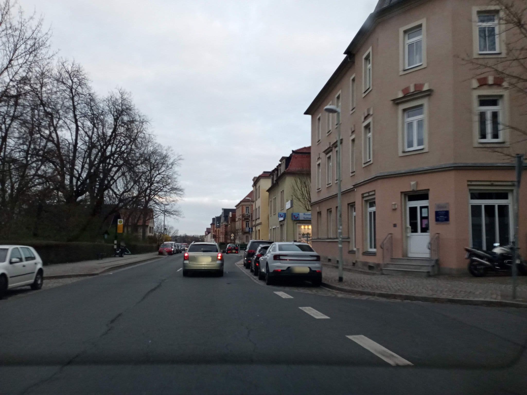 Street view near Kost & Logis Pension, Friedrichstadt — © atze02 (CC BY-SA · Mapillary)
