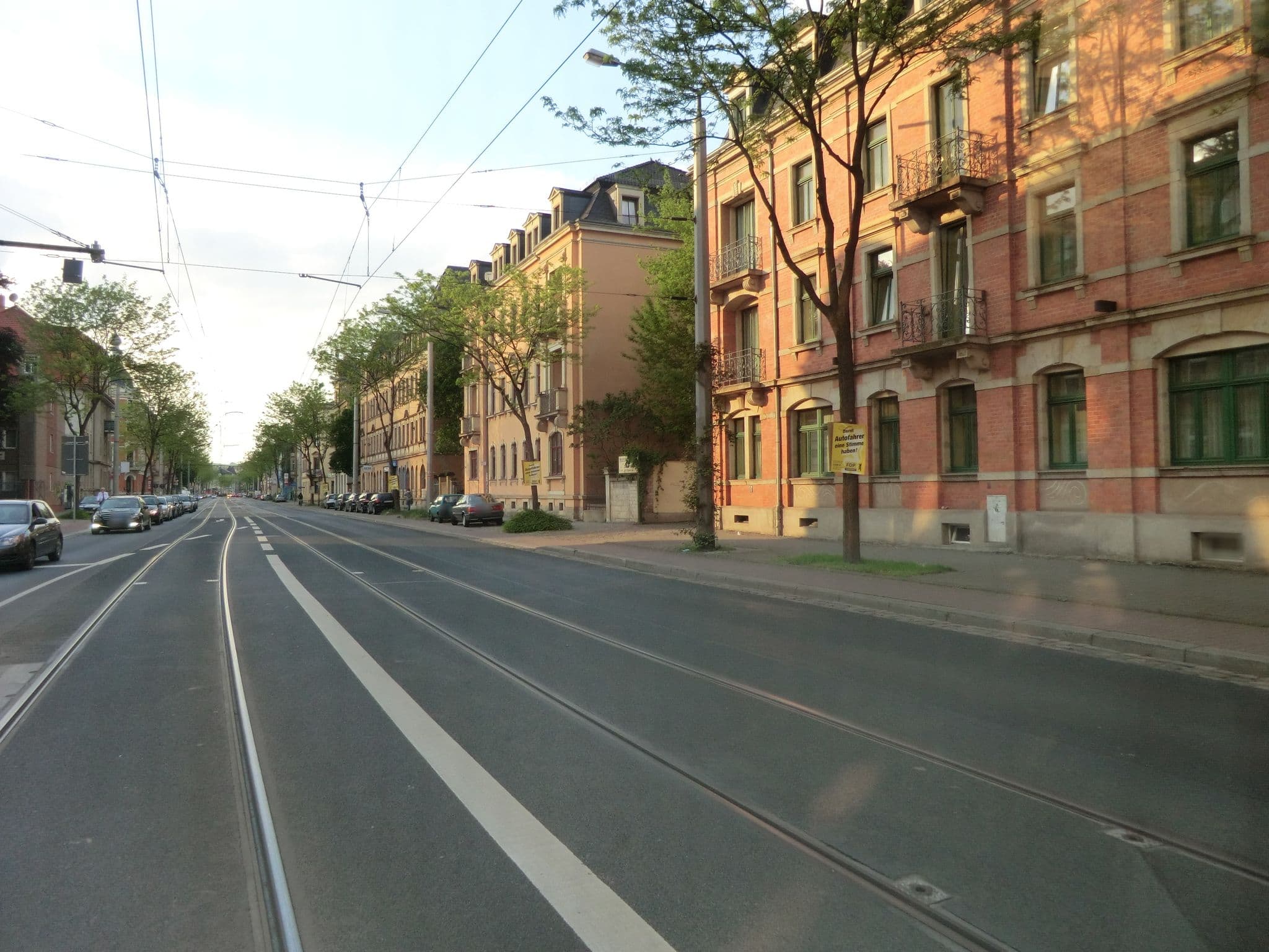 Street view near Trachenberger Hotelbetriebs GmbH, Mickten — © ubahnverleih (CC BY-SA · Mapillary)