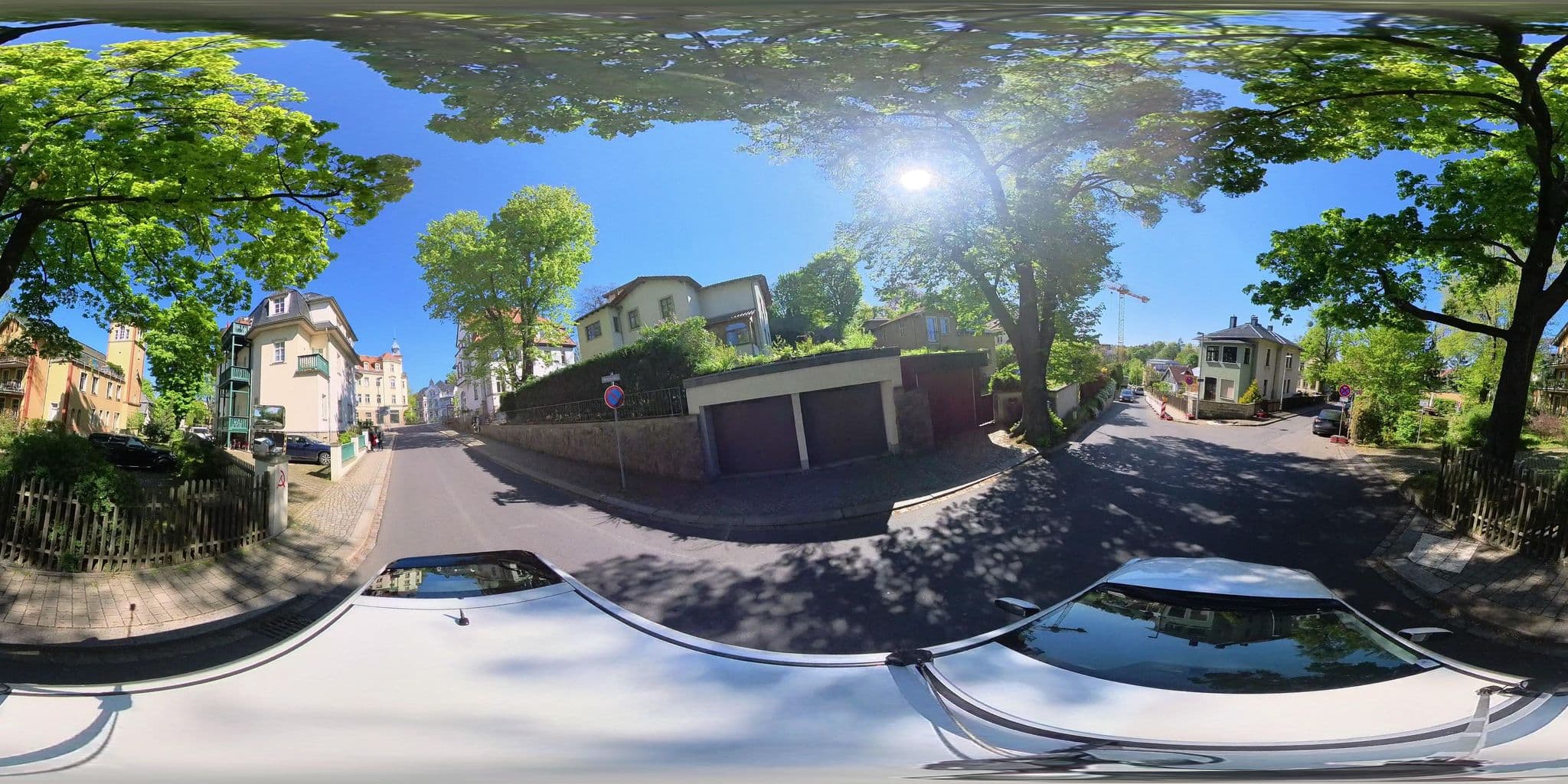 Street view near Kunath Christine Pension, Loschwitz — © osmplus_org (CC BY-SA · Mapillary)