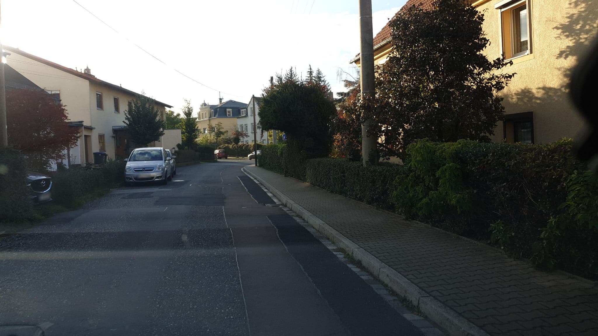 Street view near Ferienwohnung Dietz, Radebeul — © canislupus (CC BY-SA · Mapillary)