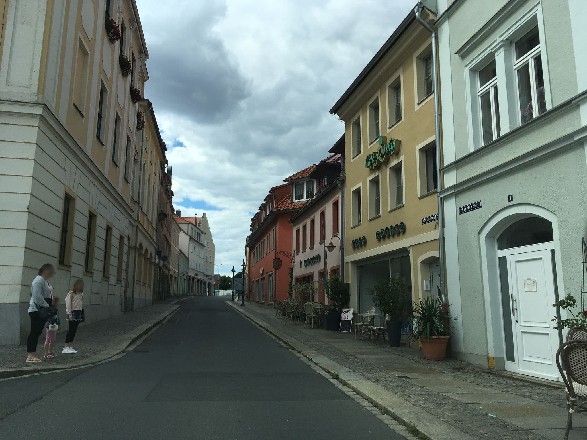 Street view near Pension Ratskeller Radeberg, Radeberg — © jordil (CC BY-SA · Mapillary)