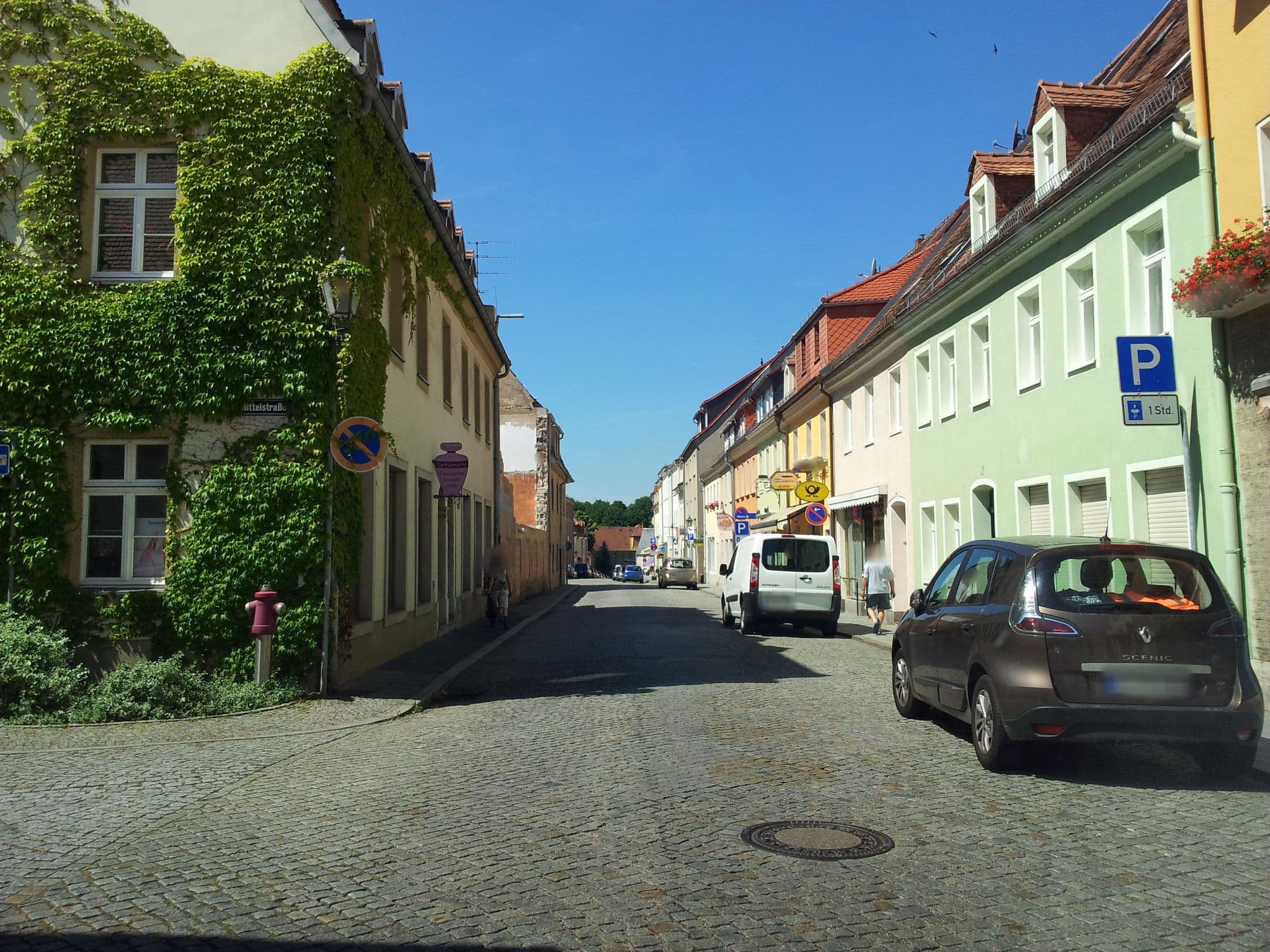 Street view near Pension Königsbrück Via Regia, Königsbrück — © sp8962de (CC BY-SA · Mapillary)