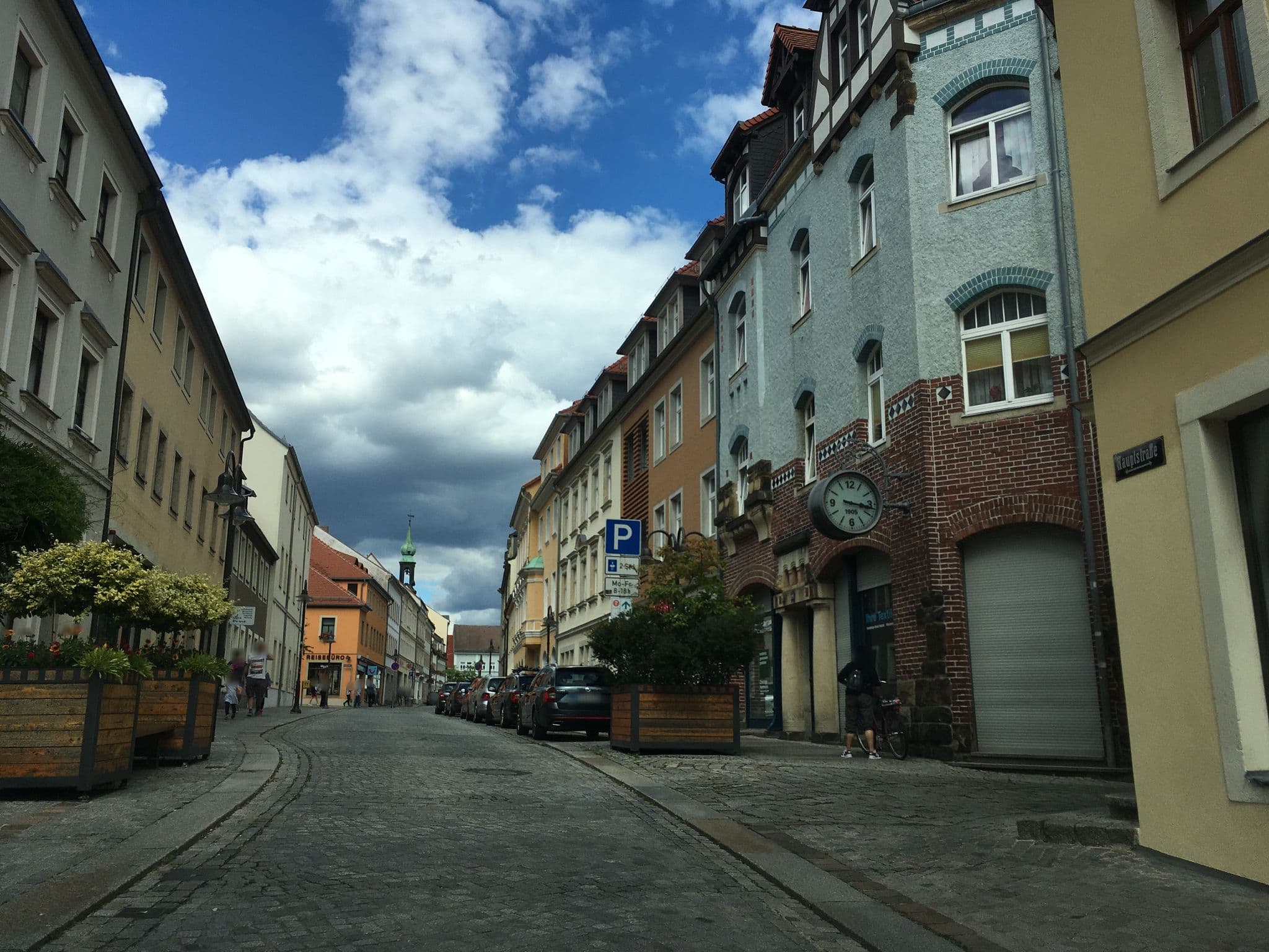 Street view near Landgasthaus Müllers Gasthof Hotel, Radeberg — © jordil (CC BY-SA · Mapillary)