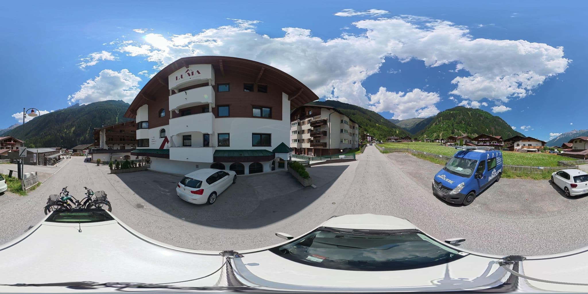 Street view near Hotel Brennerspitz, Neustift im Stubaital