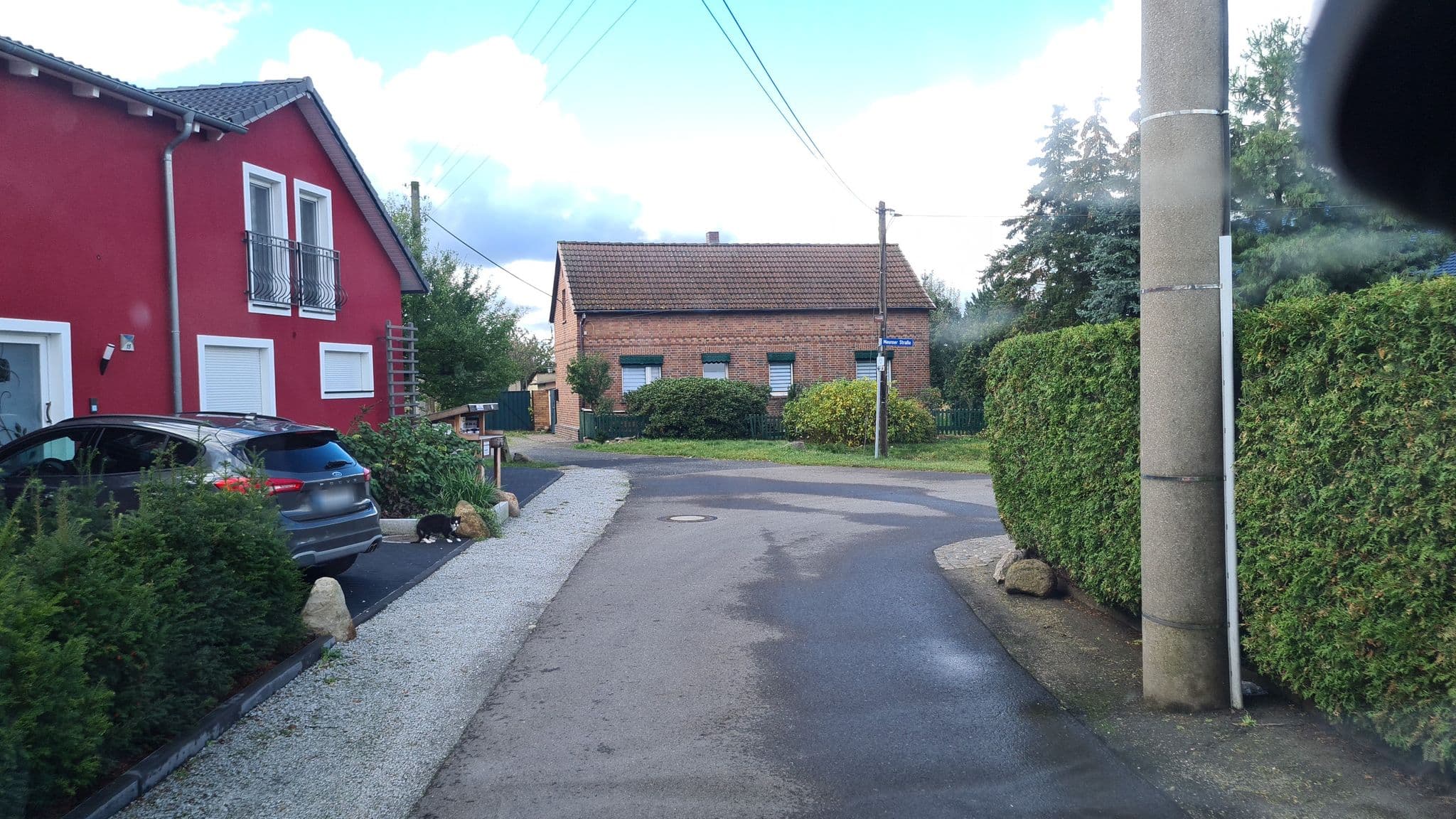 Street view near Ferienwohnung Lausitzer Seenland Freienhufen, Großräschen — © dsmm (CC BY-SA · Mapillary)