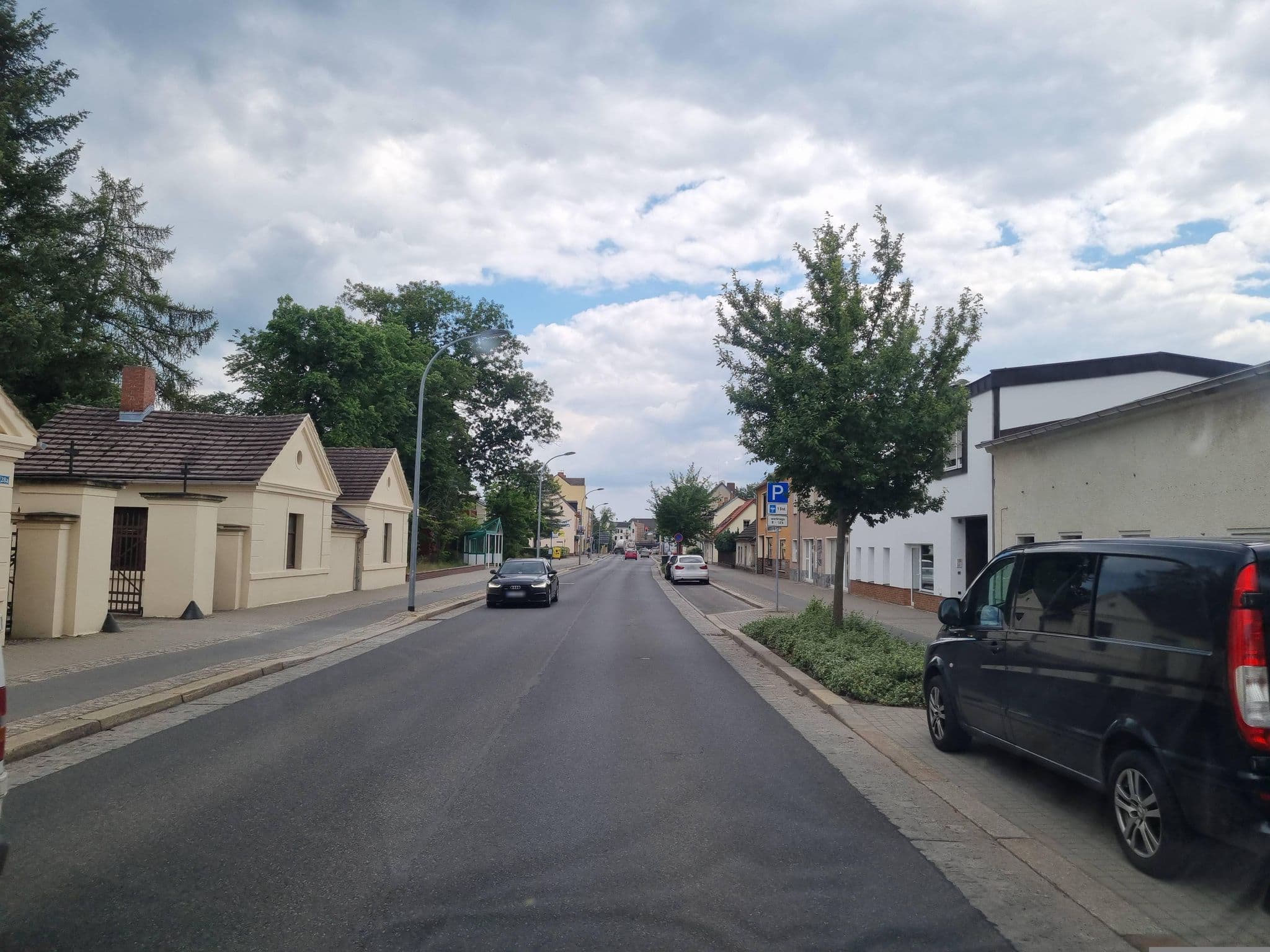 Street view near Pension "Last Penny", Finsterwalde — © dsmm (CC BY-SA · Mapillary)