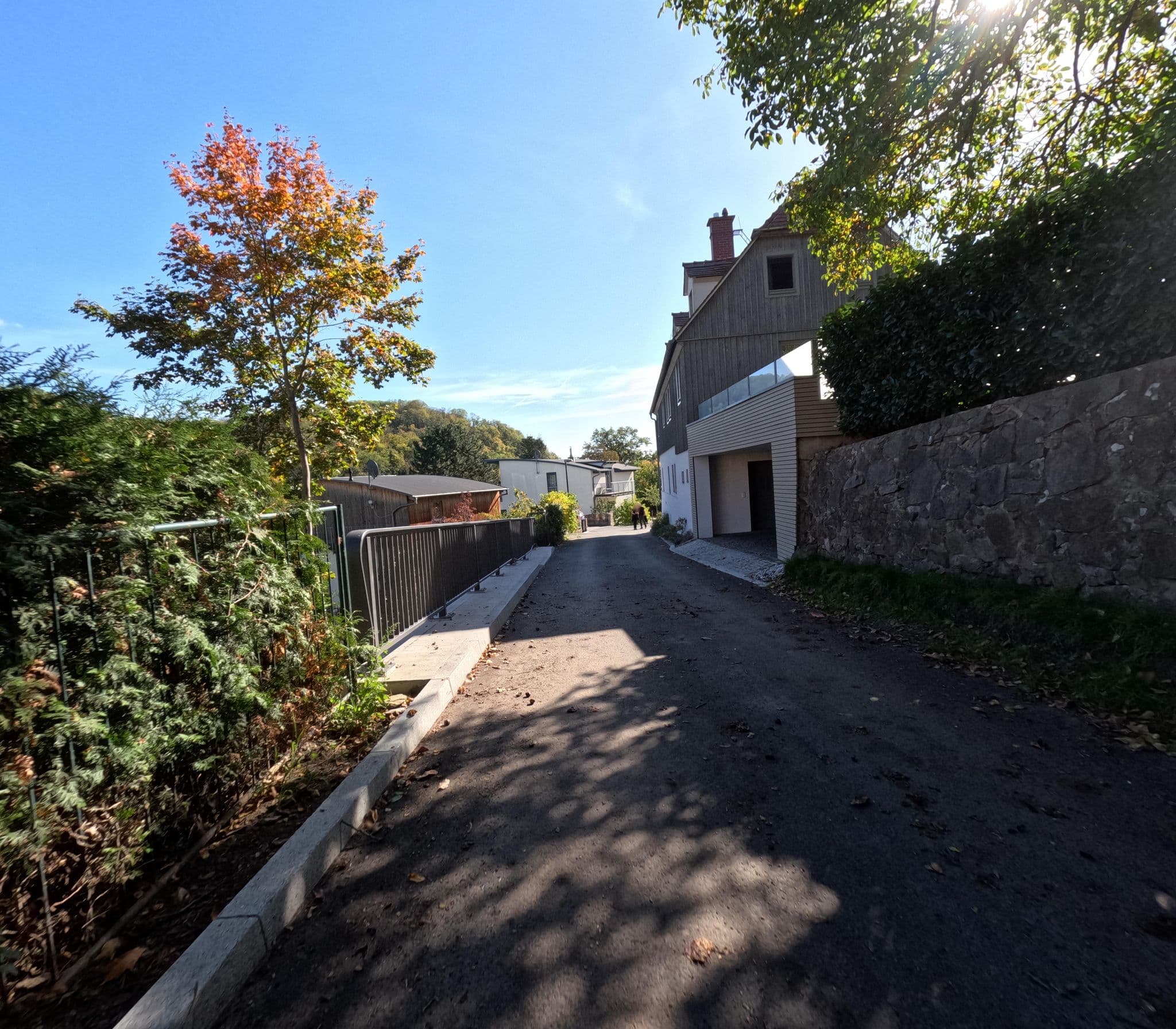 Street view near Ferienwohnung Geißler, Radebeul — © kopra (CC BY-SA · Mapillary)