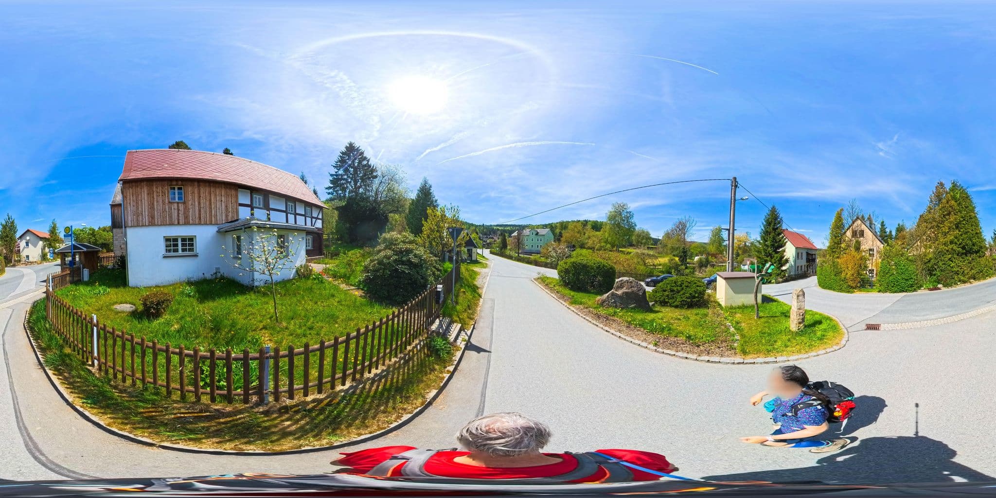 Street view near Ferienwohnung Bergblick, Bad Schandau — © Hol_Ger (CC BY-SA · Mapillary)