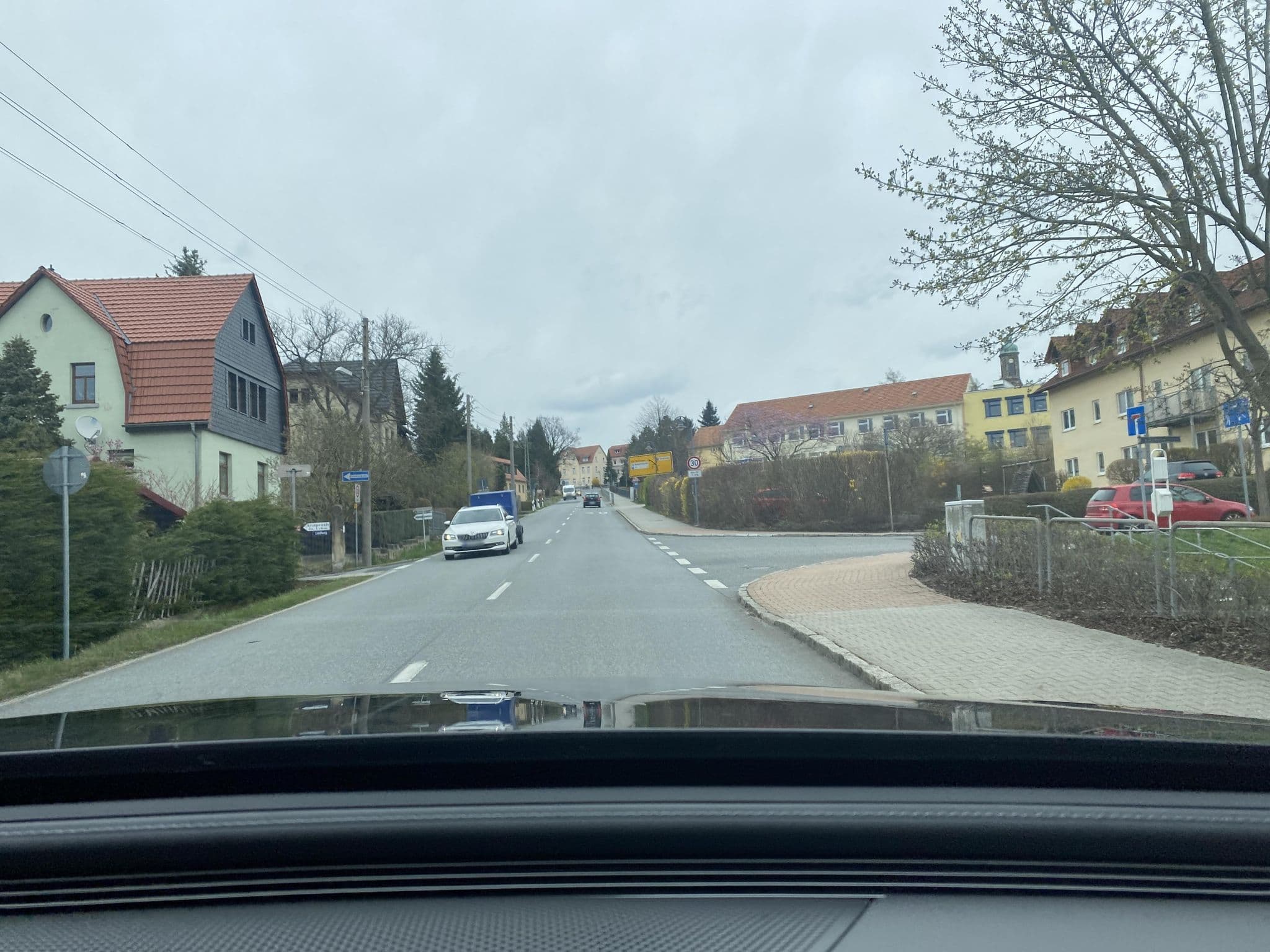 Street view near Ferienwohnung Adler, Stolpen — © autobahn42 (CC BY-SA · Mapillary)